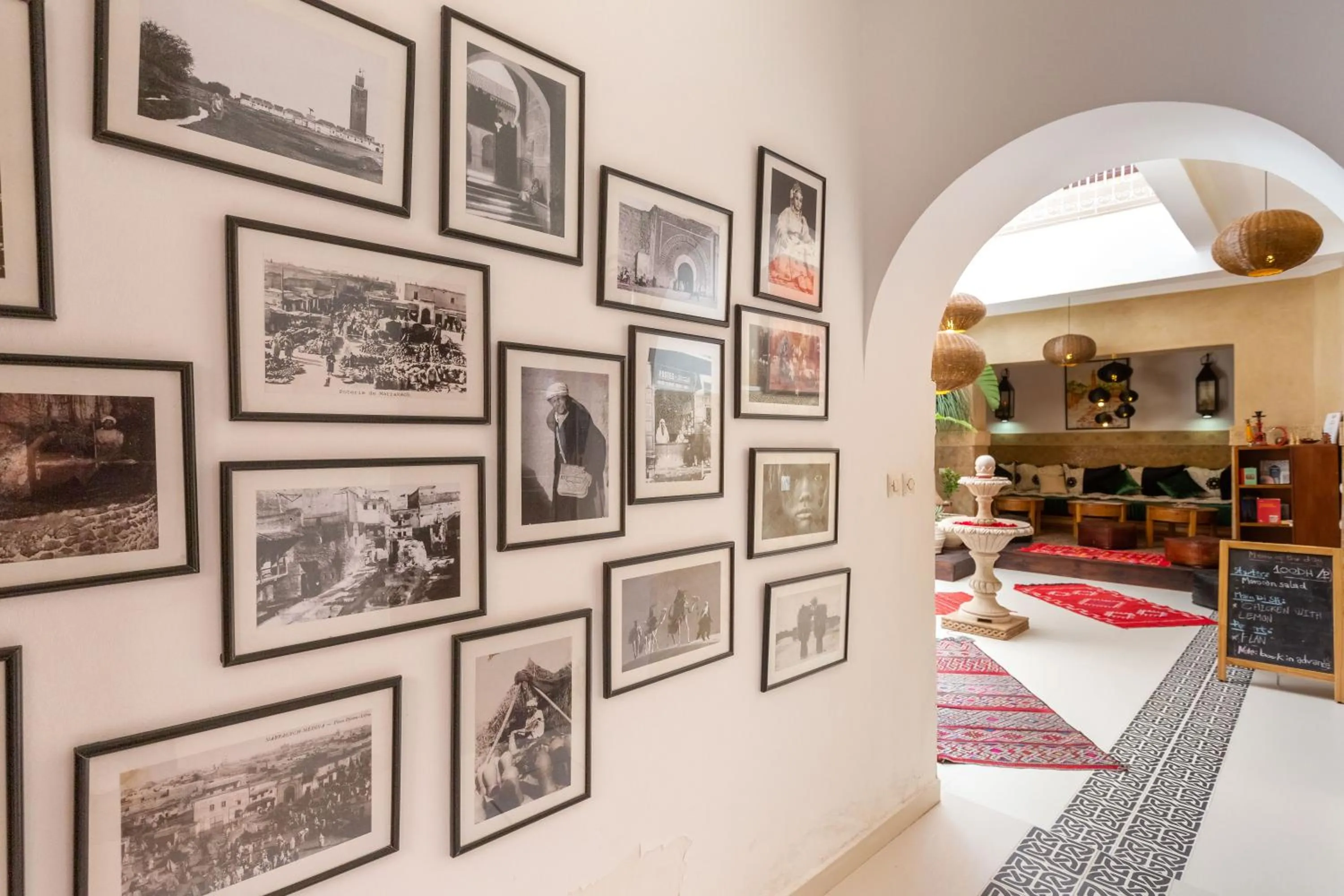 Lobby or reception in Riad Al Wafaa