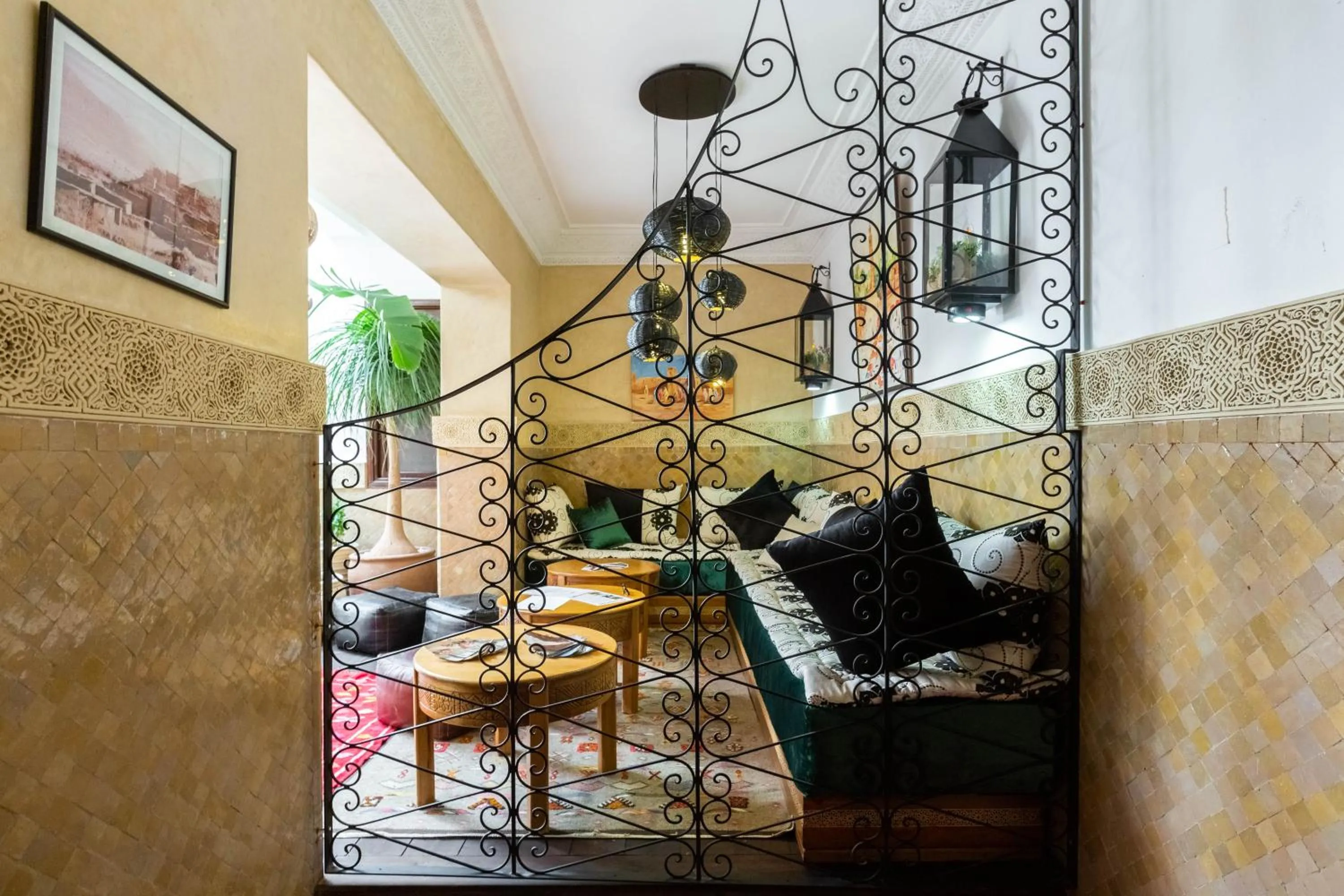 Patio in Riad Al Wafaa