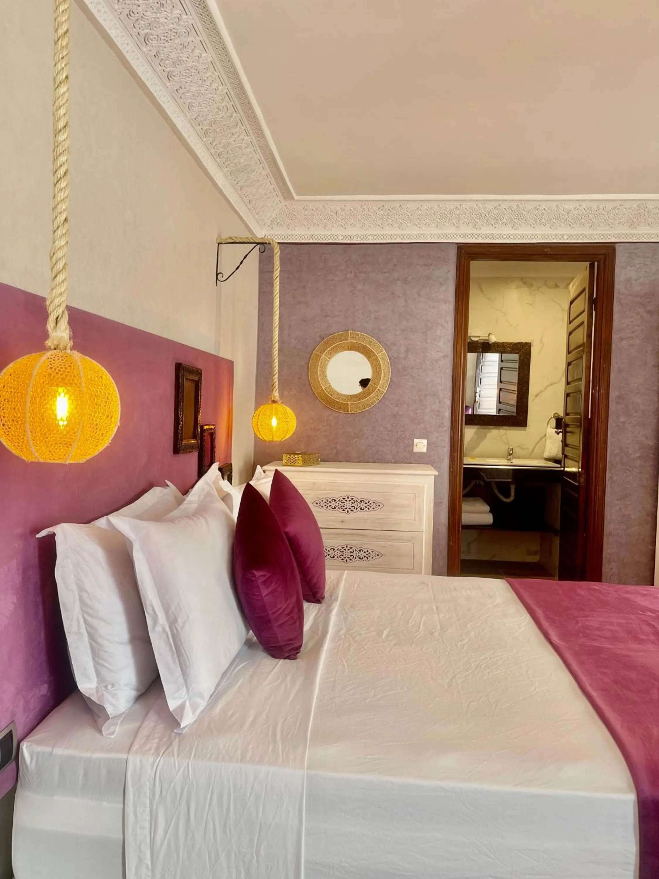 Bed in Riad Al Wafaa