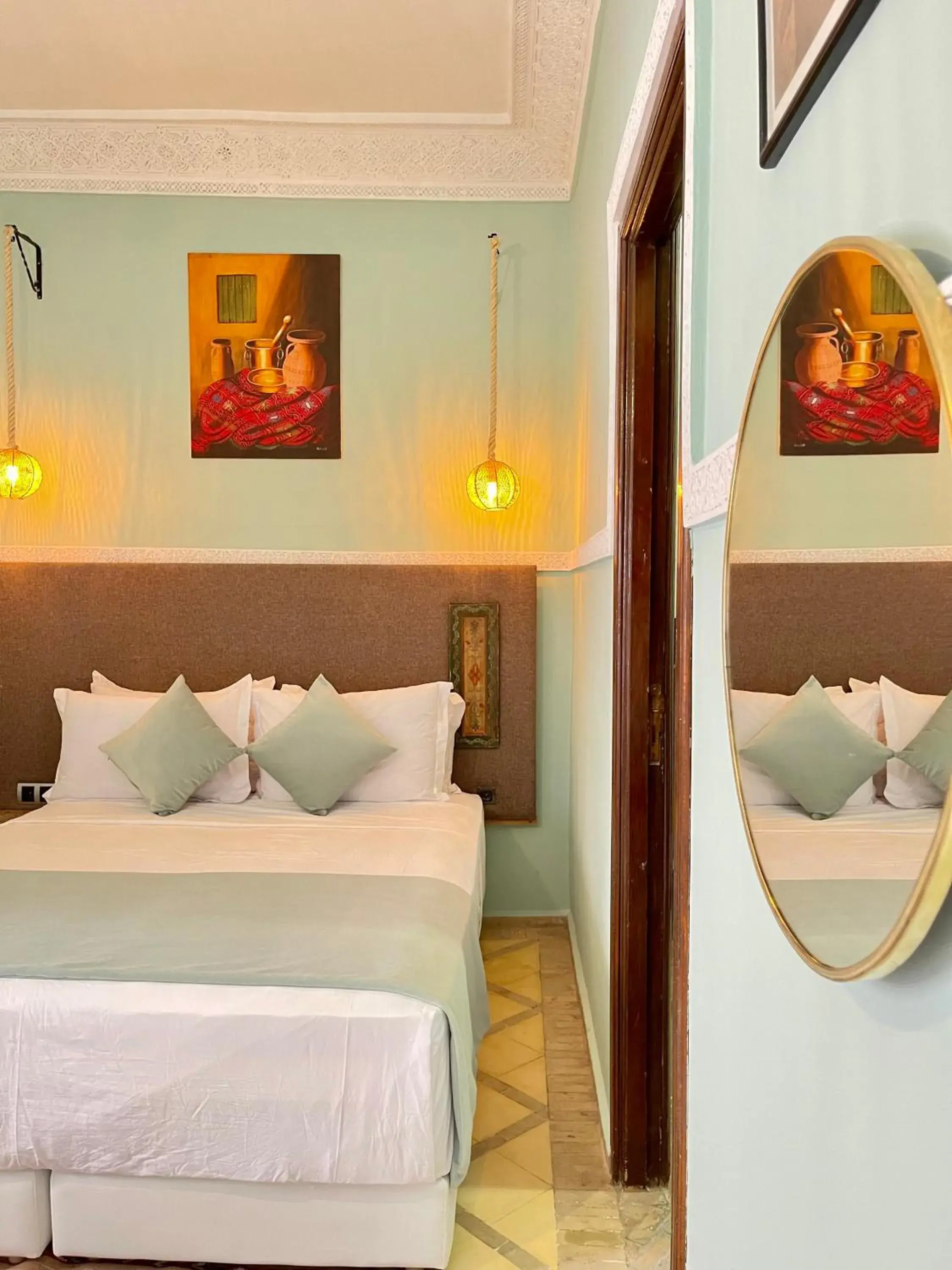 Triple Room with Balcony in Riad Al Wafaa Triple Room with Balcony in Riad Al Wafaa