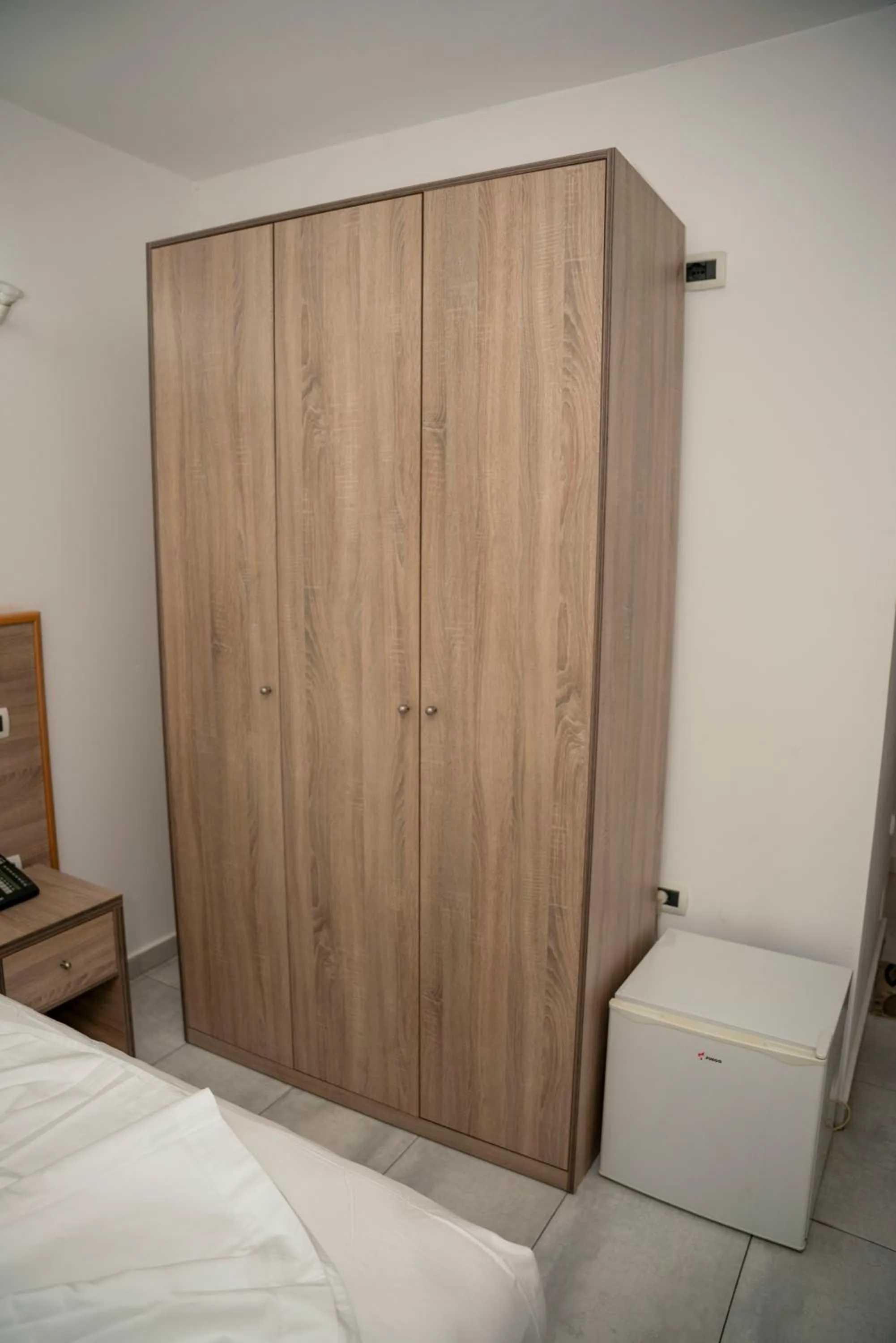 Bed in Hotel Pernoca