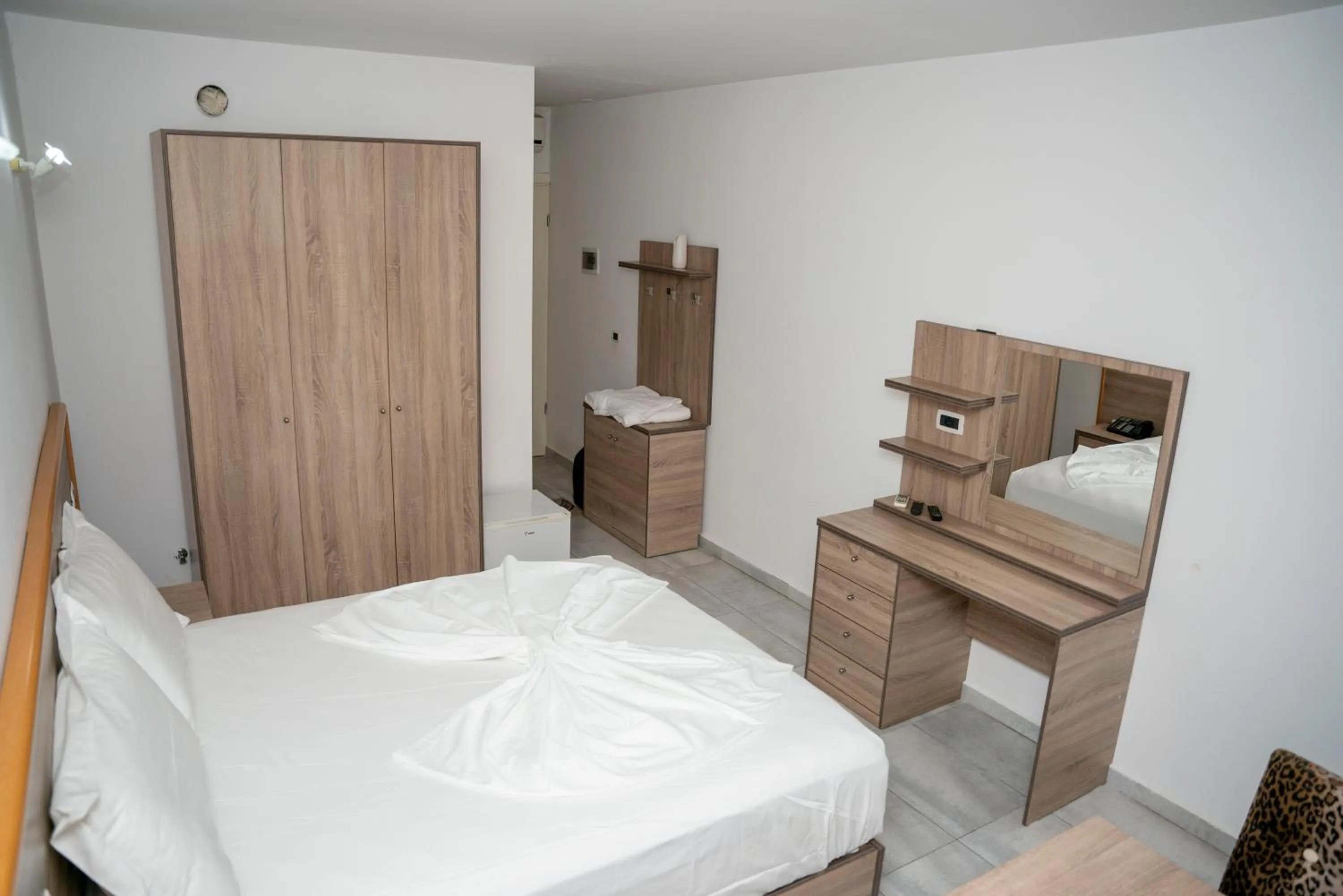 Bed in Hotel Pernoca