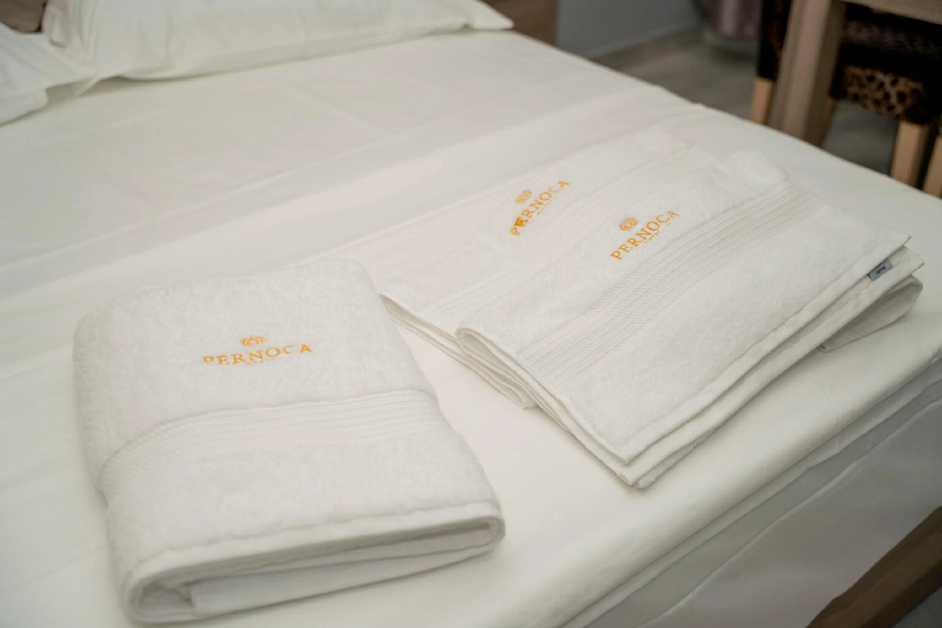 Bed in Hotel Pernoca