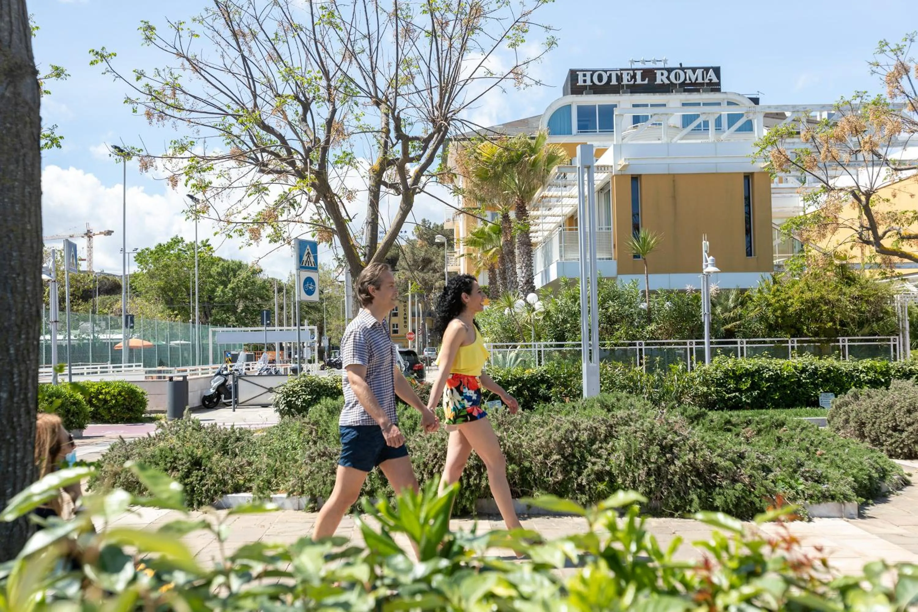 Property building in Hotel Roma