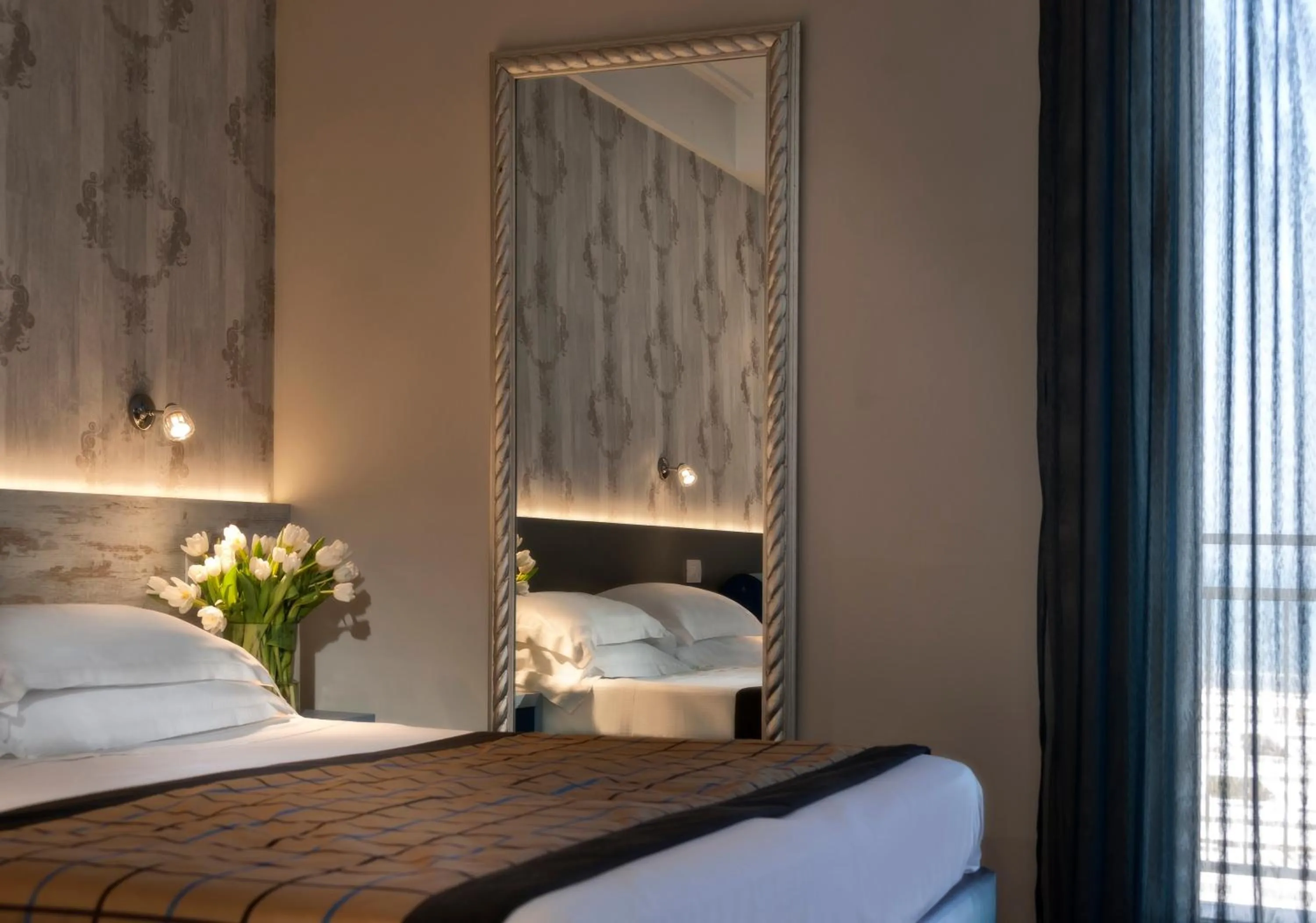 Bedroom, Bed in Hotel Roma