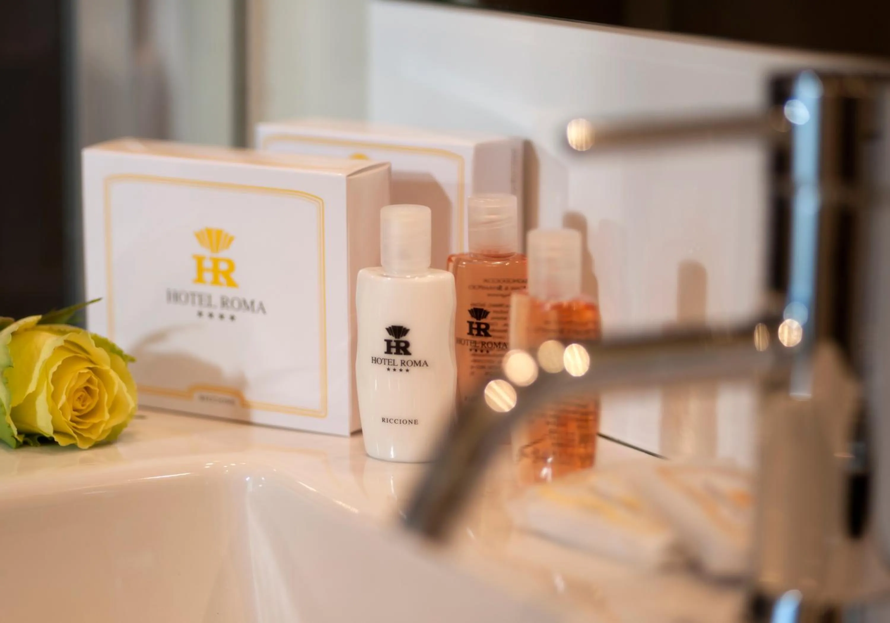 Bathroom in Hotel Roma