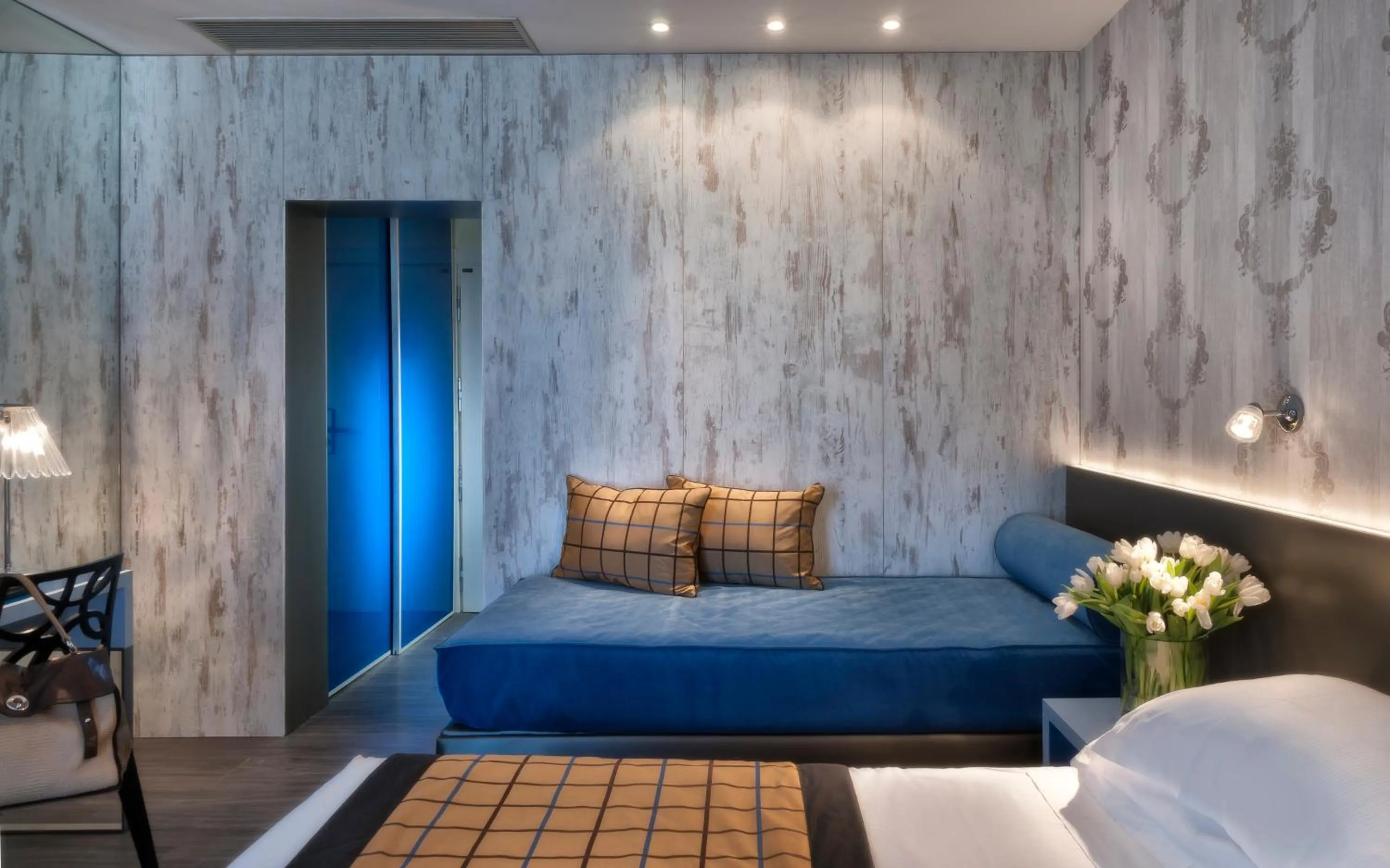 Bedroom, Bed in Hotel Roma