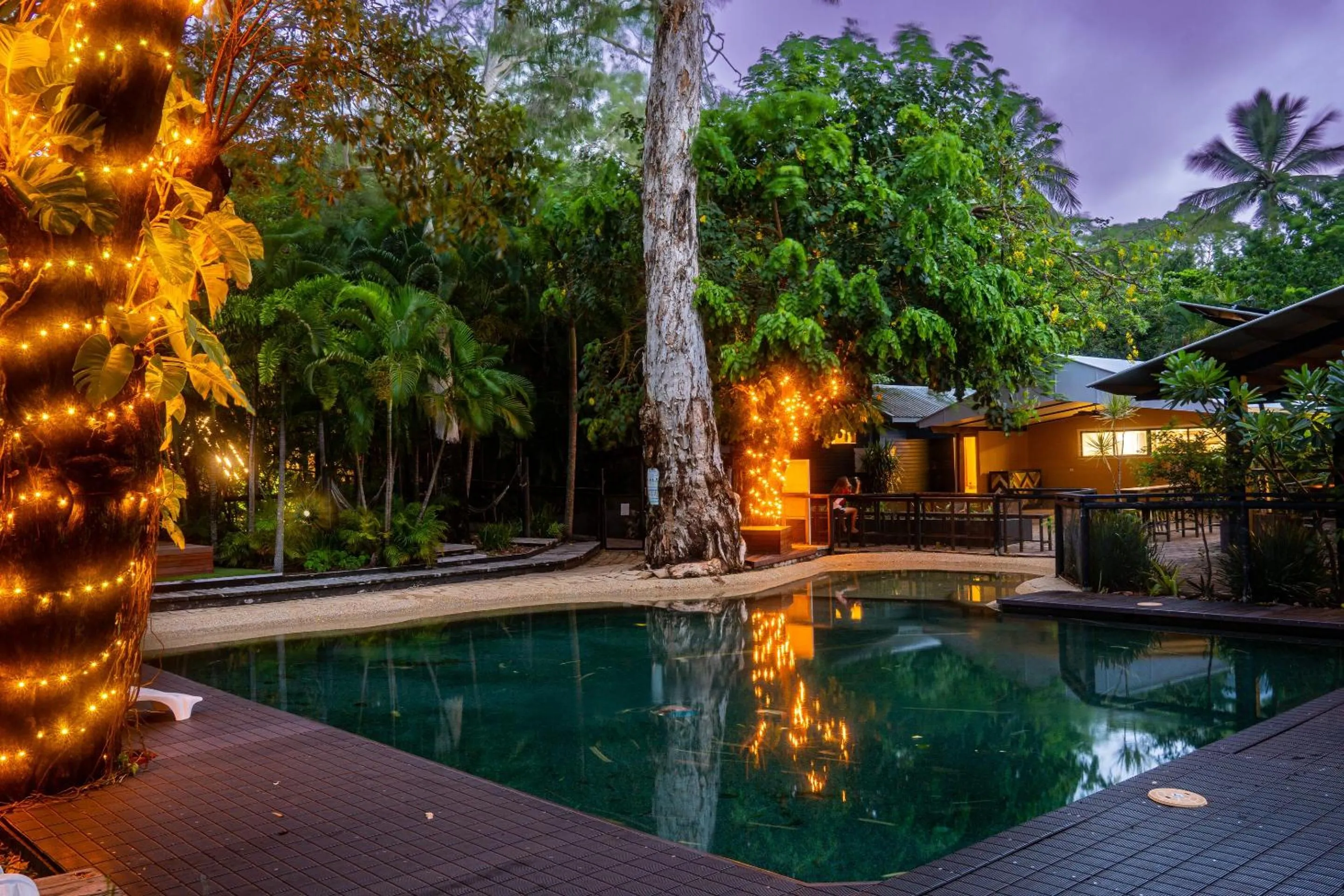 Swimming pool in Bounce Magnetic Island and Koala Park