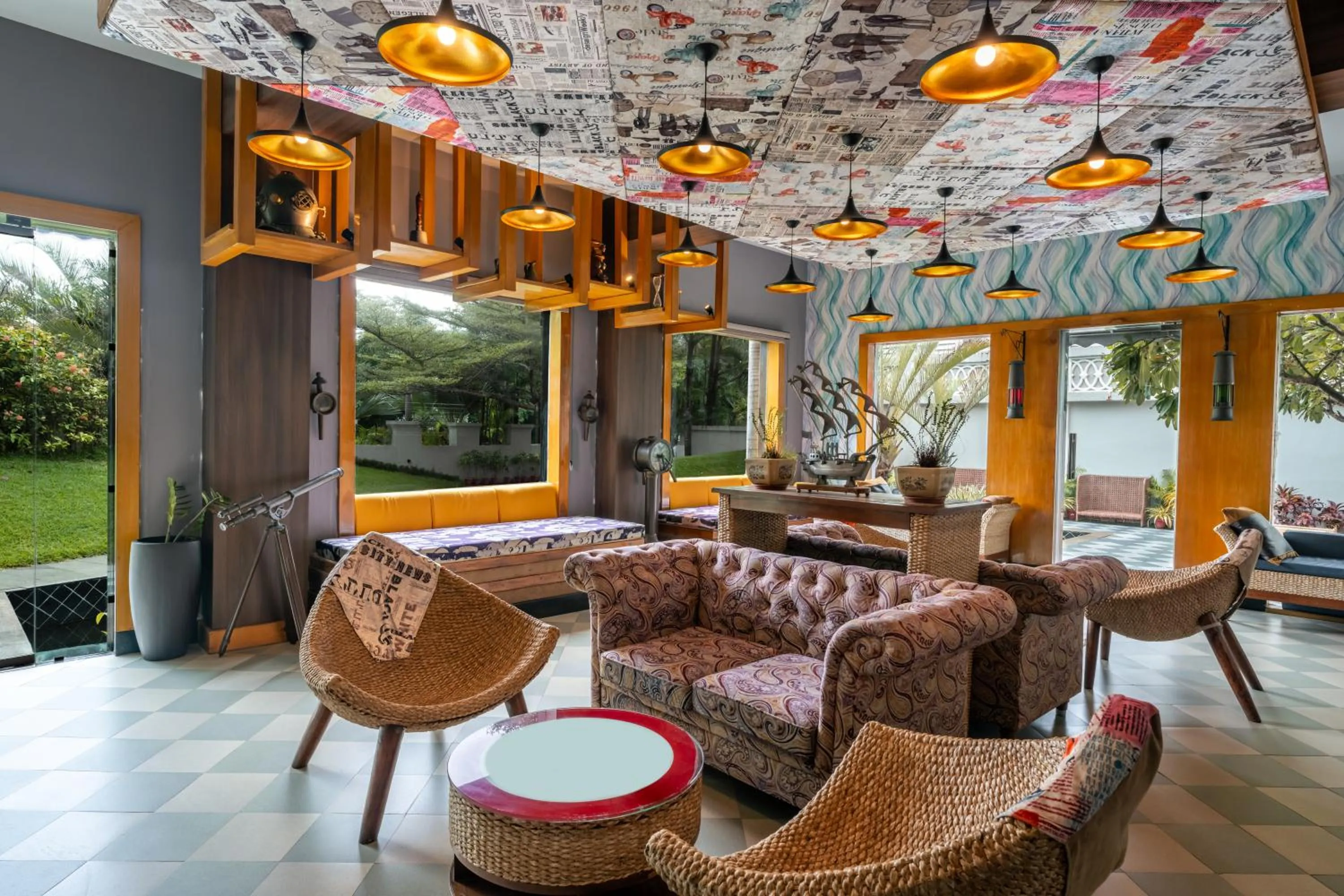 Restaurant/places to eat in Pramod Convention & Beach Resorts