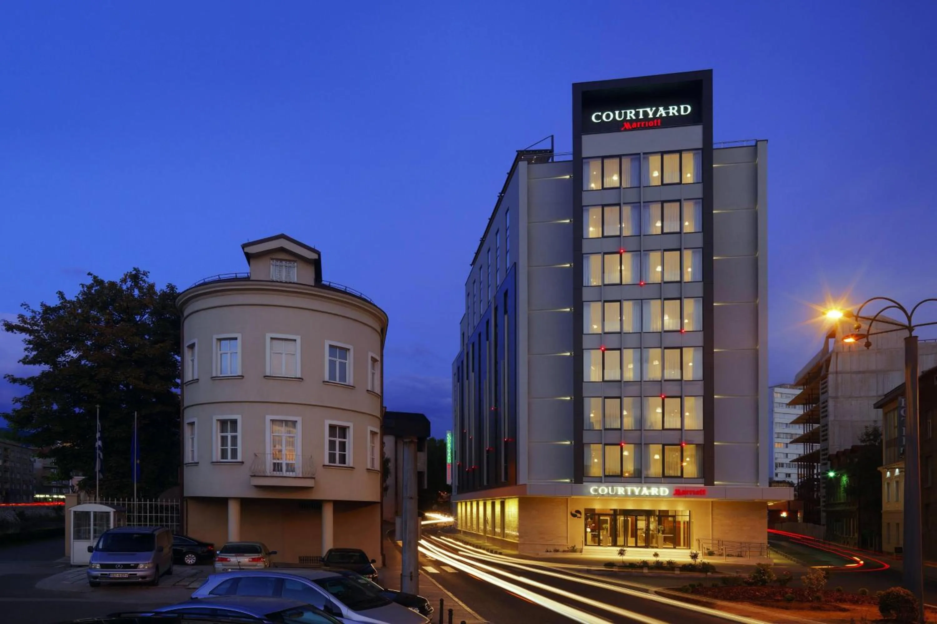 Property building in Courtyard by Marriott Sarajevo