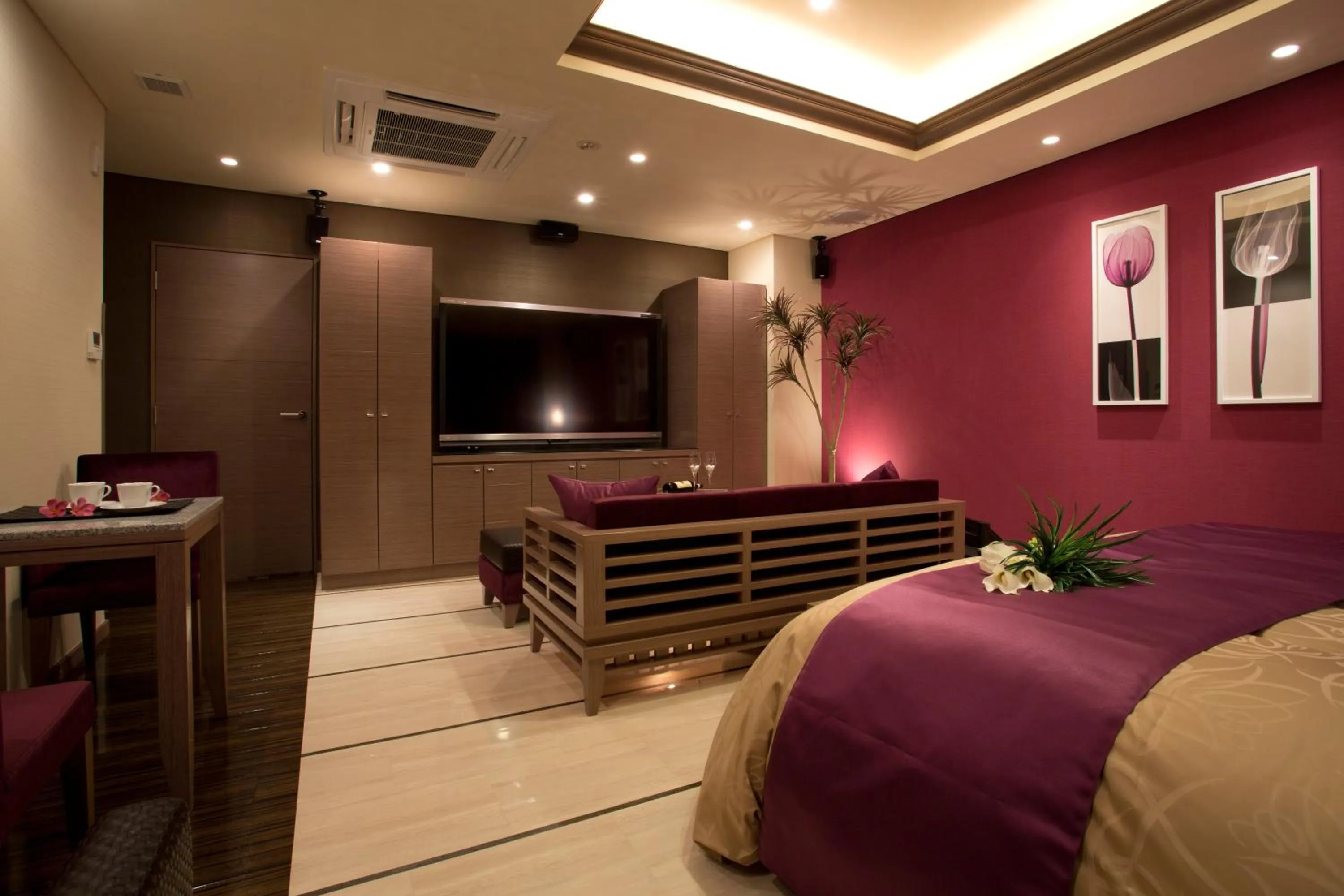 Bed in Hotel and Spa Lotus Modern (Adult Only)