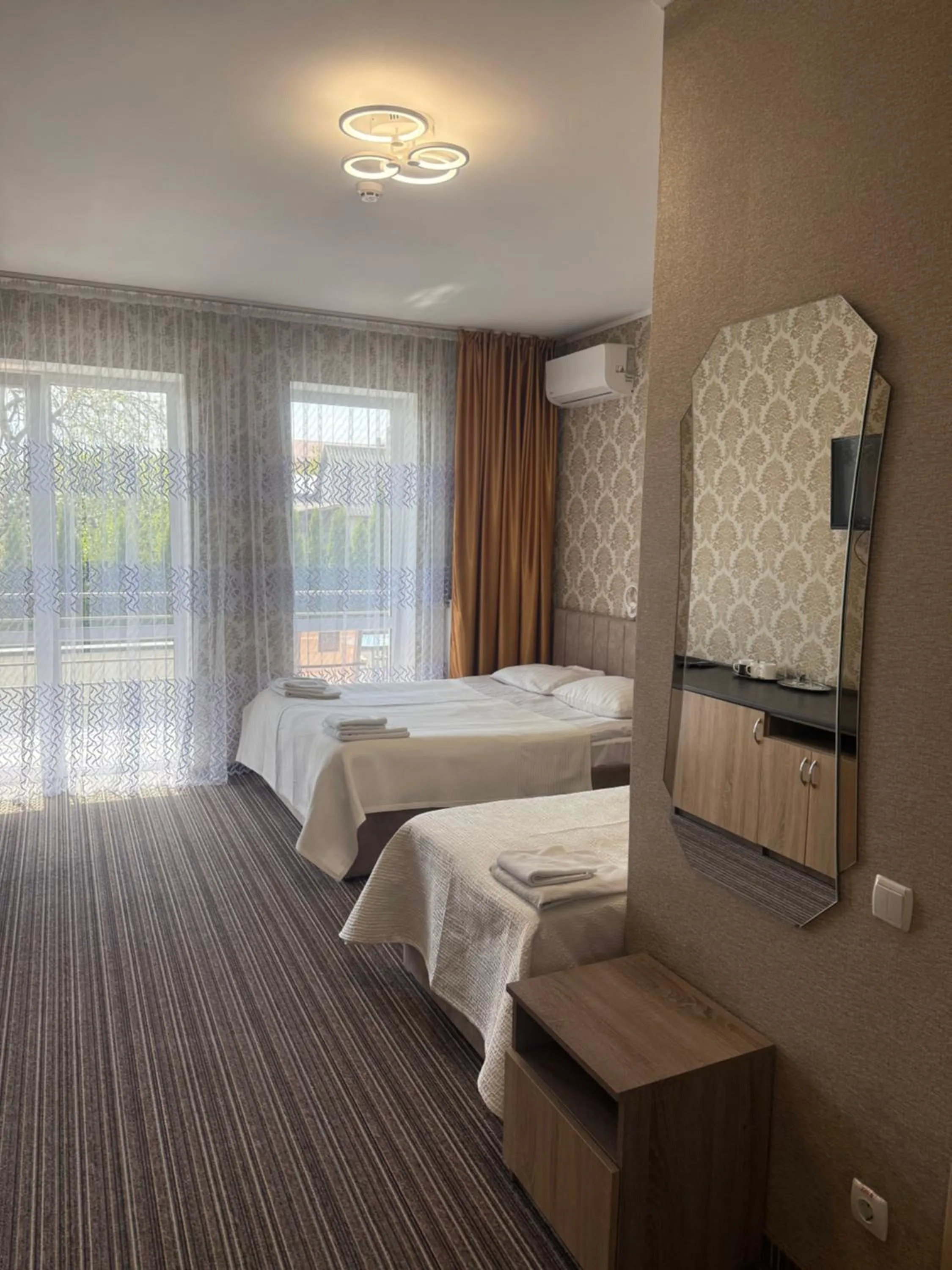 Bed in Motel Kurortnyy & SPA