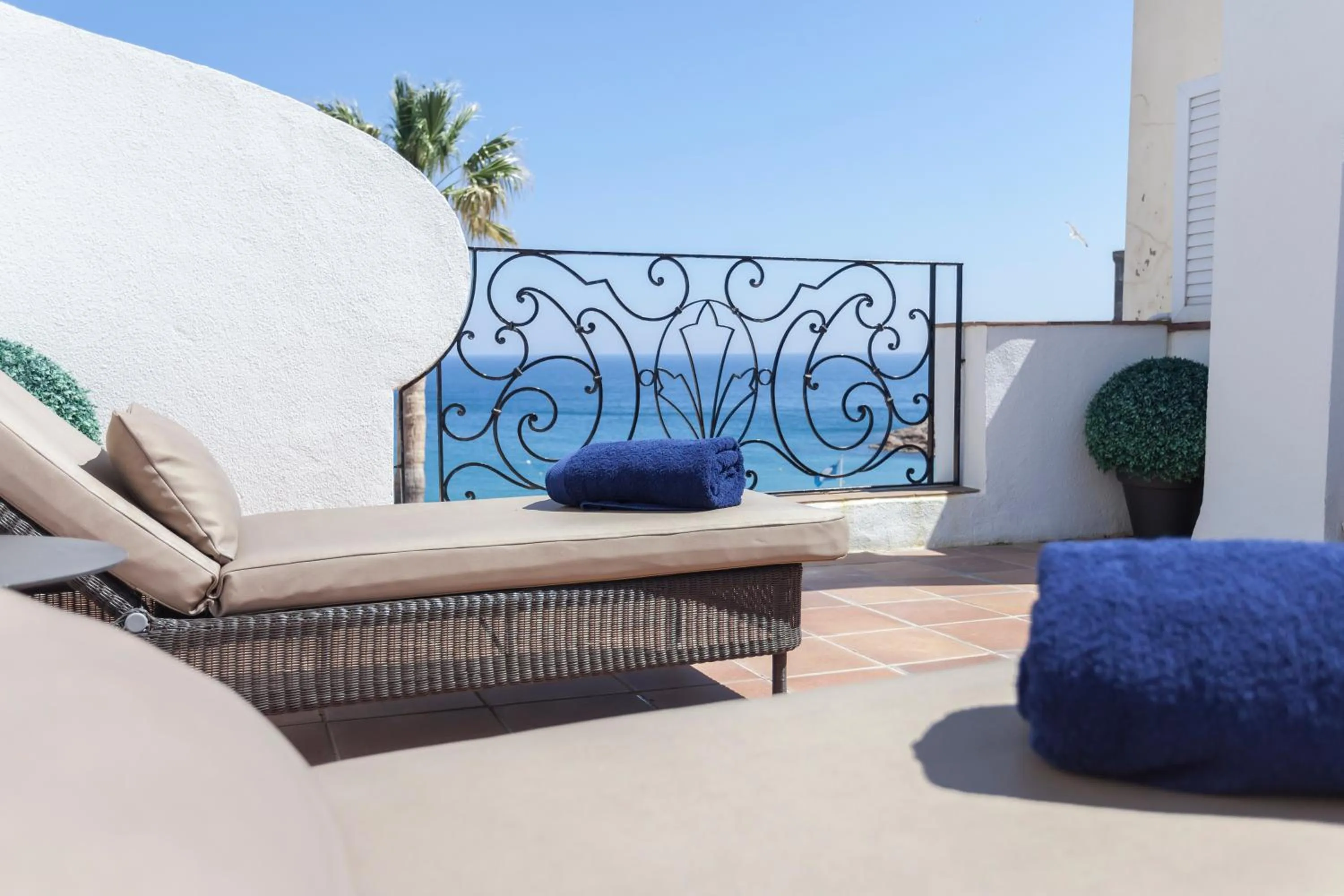 Balcony/Terrace in Hotel Diana