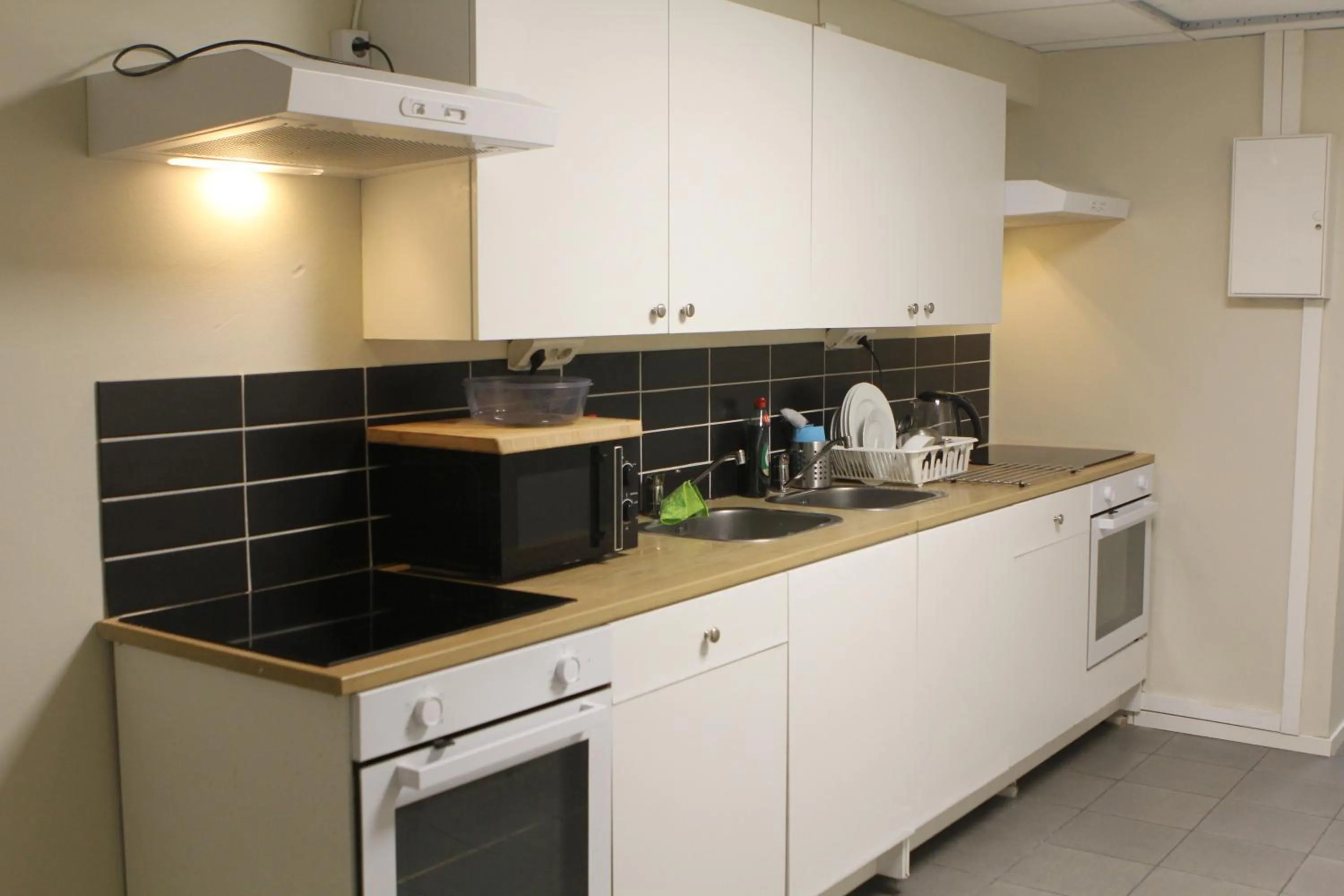 Kitchen or kitchenette in Hotell Bromma