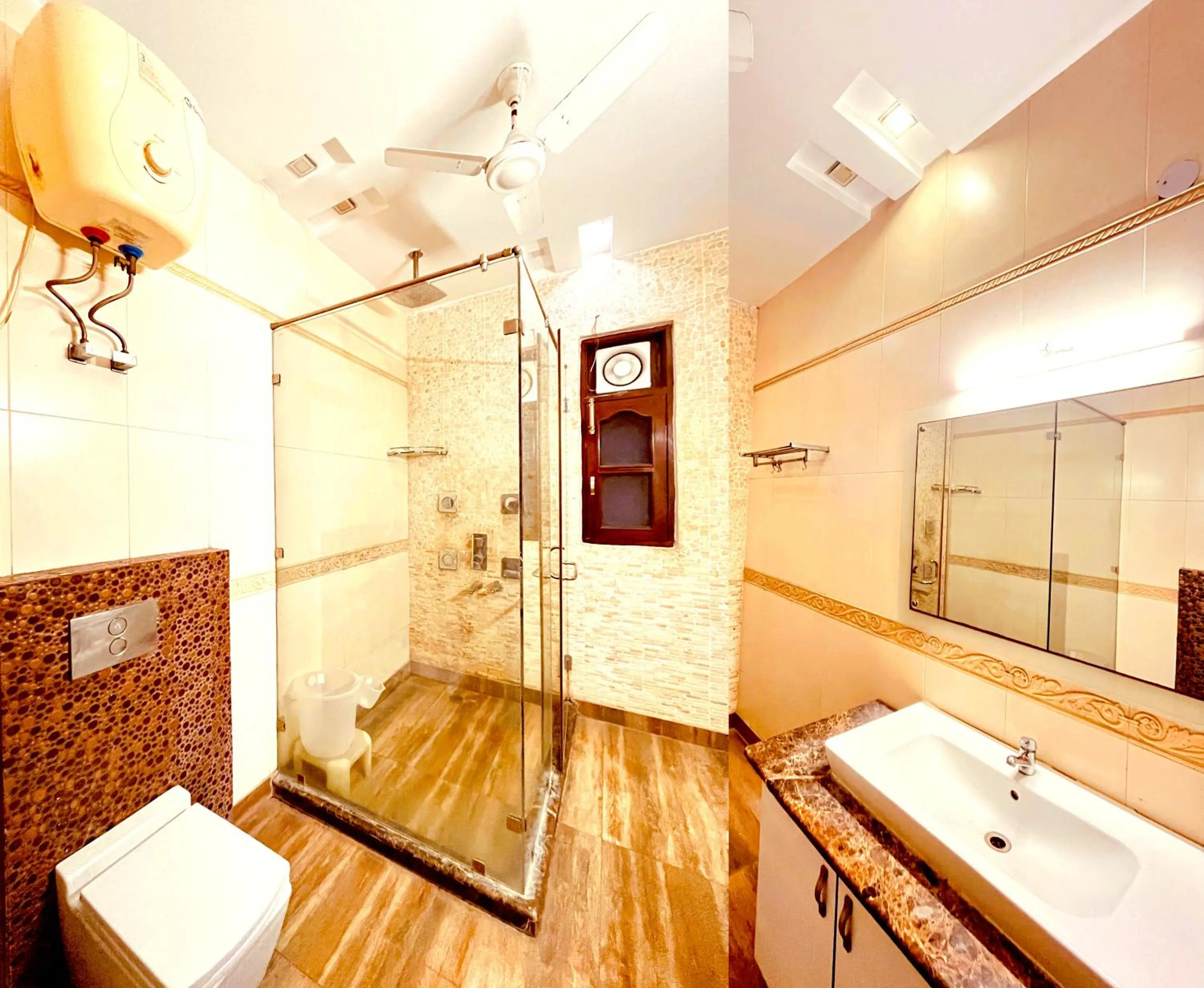 Shower in South INN near AIIMS Hospital Green Park South Delhi