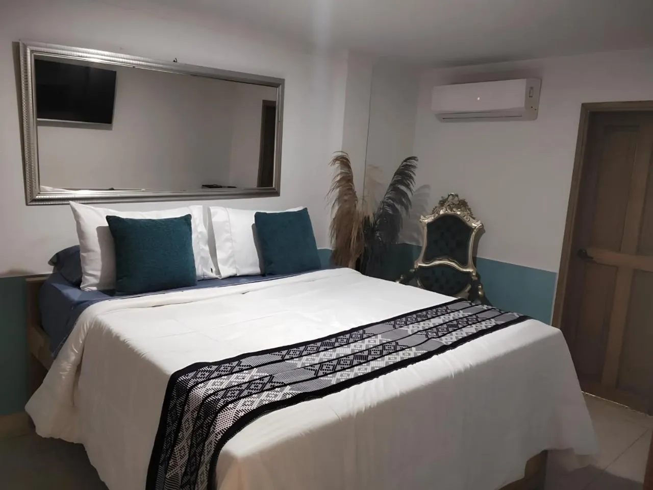 Bed in Hotel Boutique Tierra Del Mar Cartagena