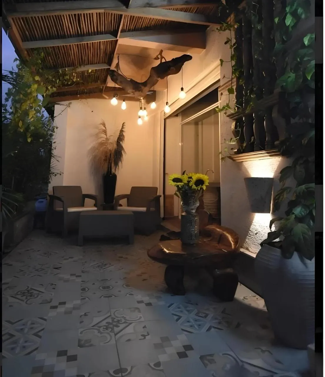 Seating area in Hotel Boutique Tierra Del Mar Cartagena