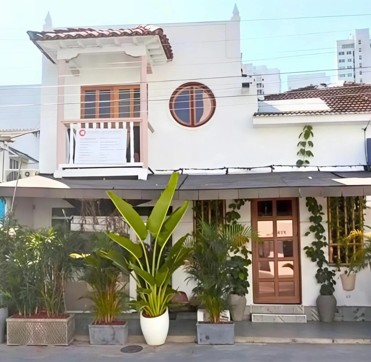 Facade/entrance in Hotel Boutique Tierra Del Mar Cartagena