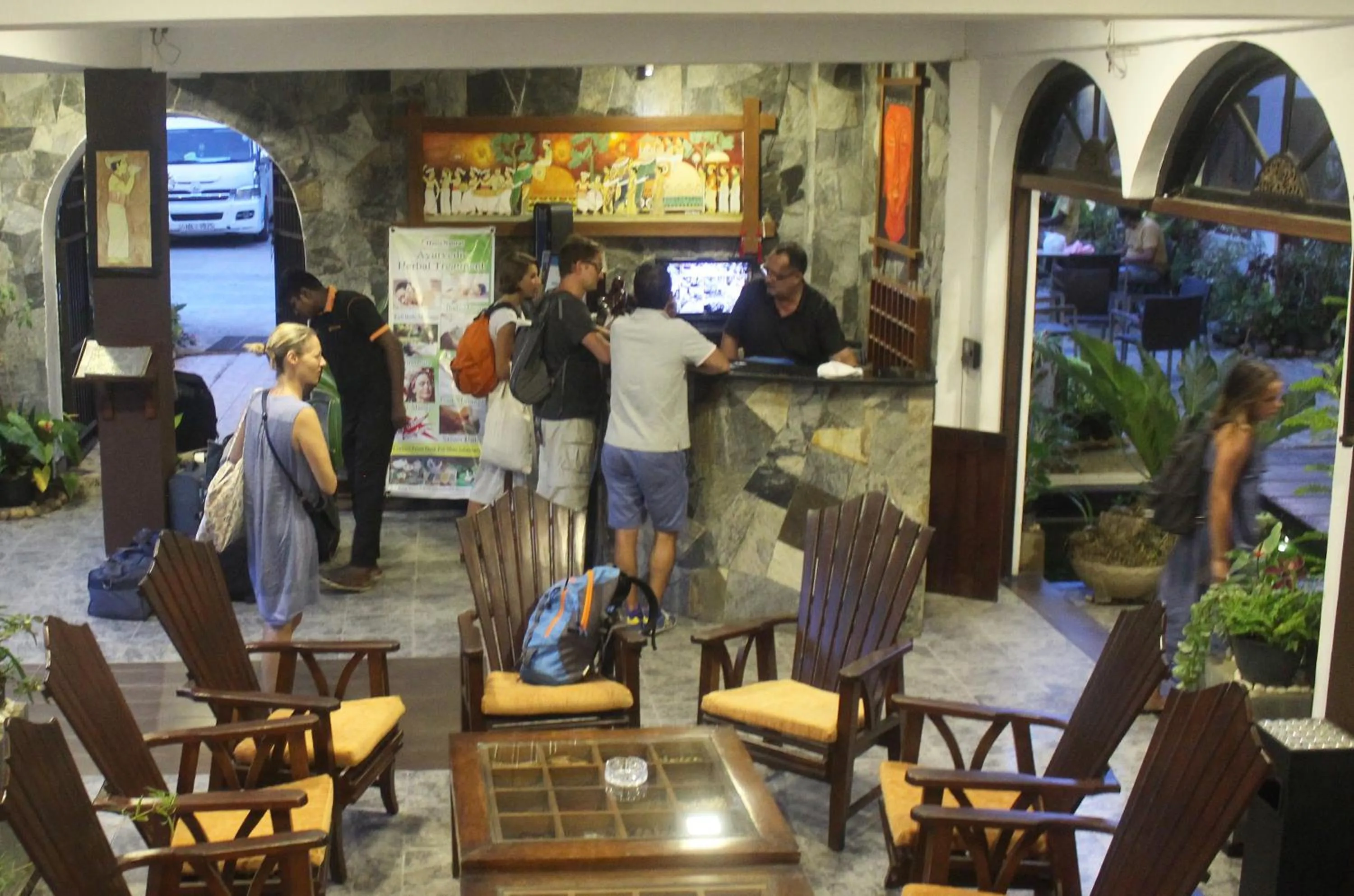 Lobby or reception in Hotel Sunray