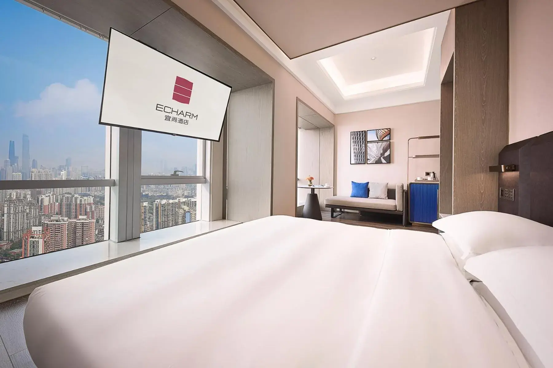 Deluxe City View Tatami Room in Echarm plus International Hotel Guangzhou Changgang Metro Station Branch - Free Shuttle Bus to Canton Fair Complex During Canton Fair Period Deluxe City View Tatami Room in Echarm plus International Hotel Guangzhou Changgang Metro Station Branch - Free Shuttle Bus to Canton Fair Complex During Canton Fair Period