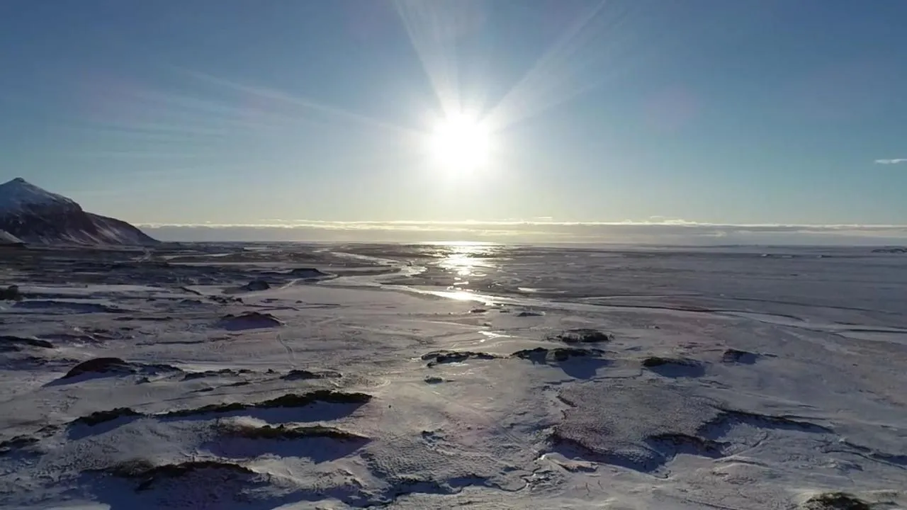 Natural landscape in Setberg Guesthouse