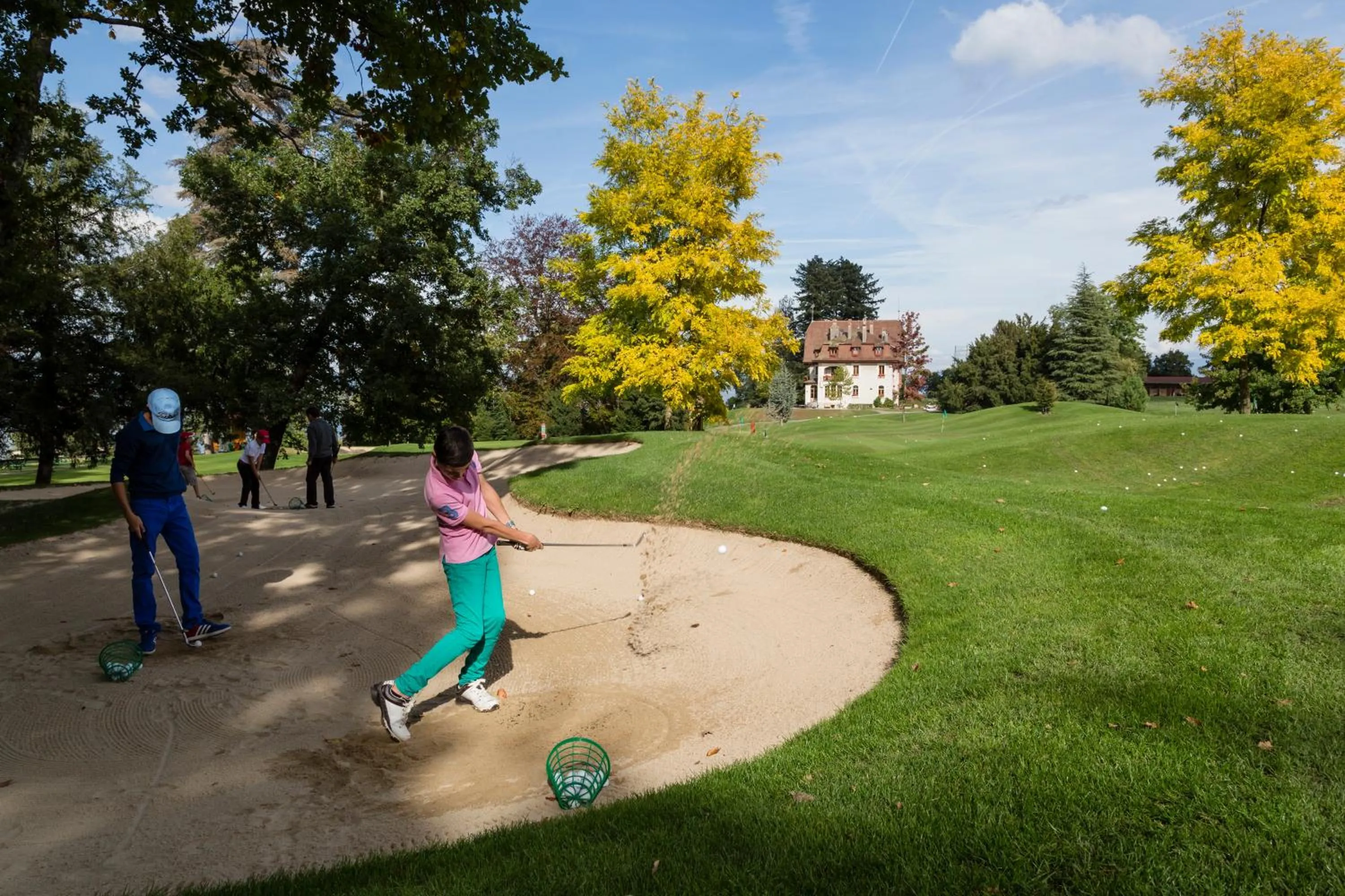 On site in Le Manoir du Golf