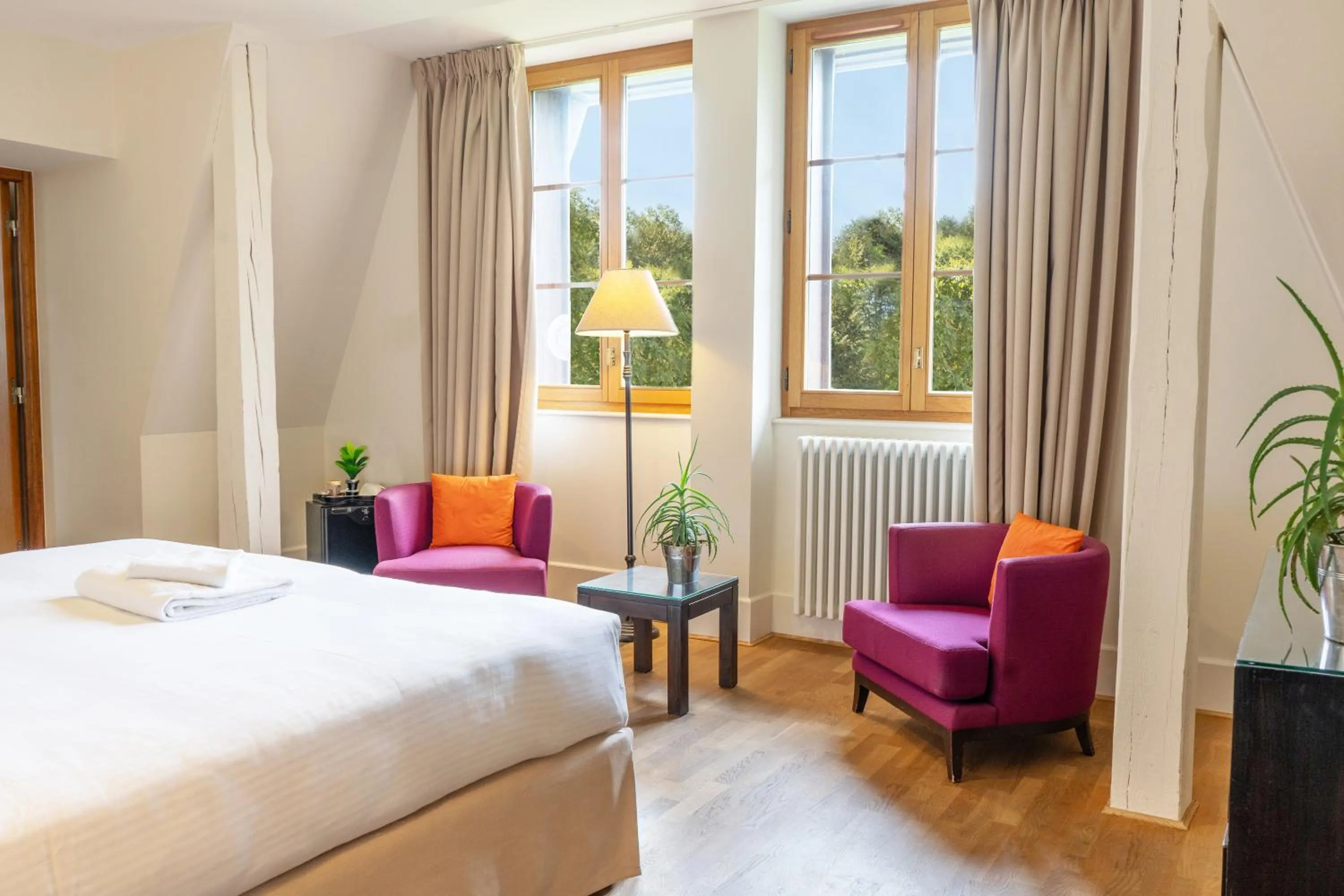 Bedroom, Bed in Le Manoir du Golf