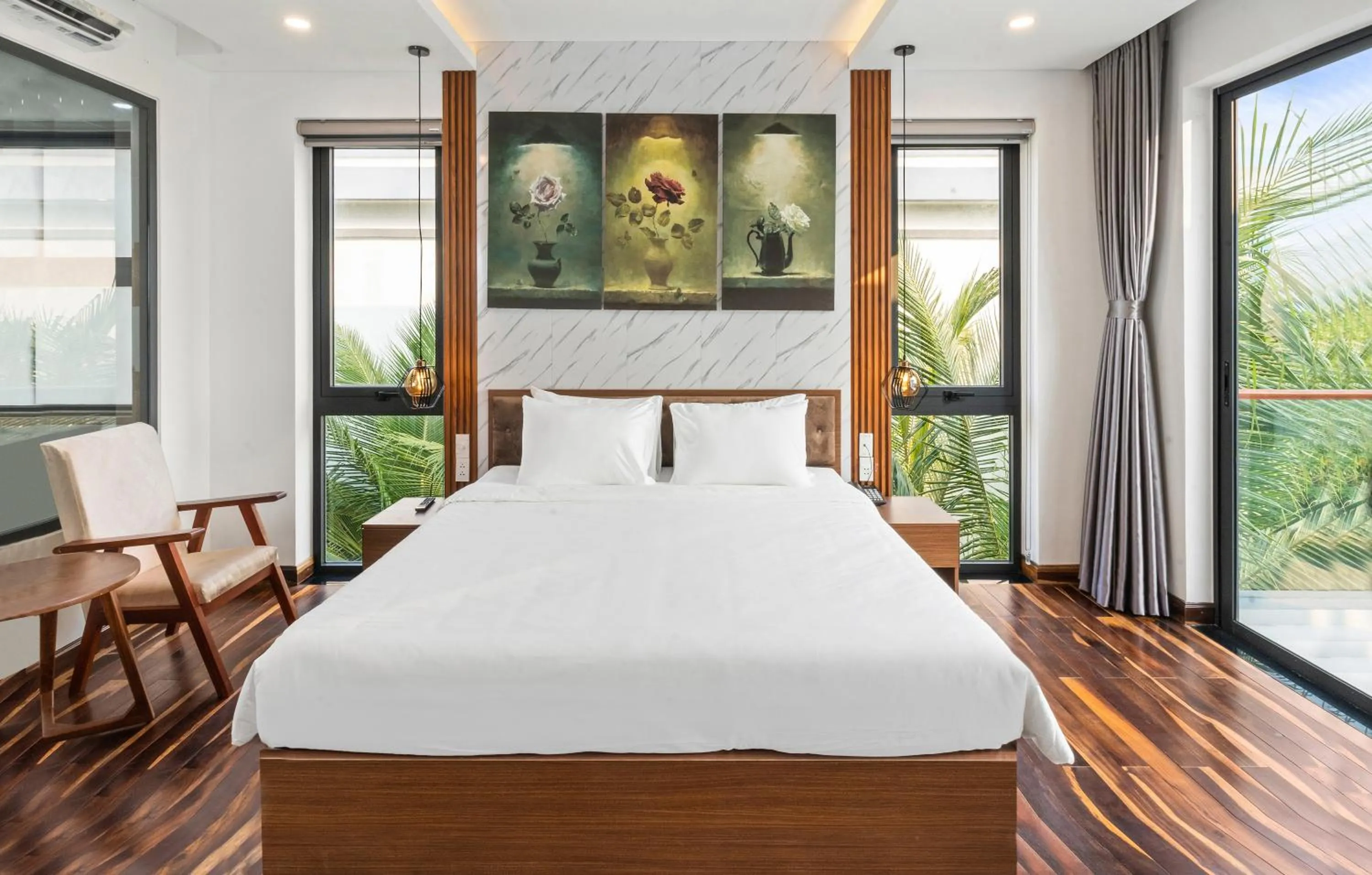 Garden, Bed in Langco Bay Retreat