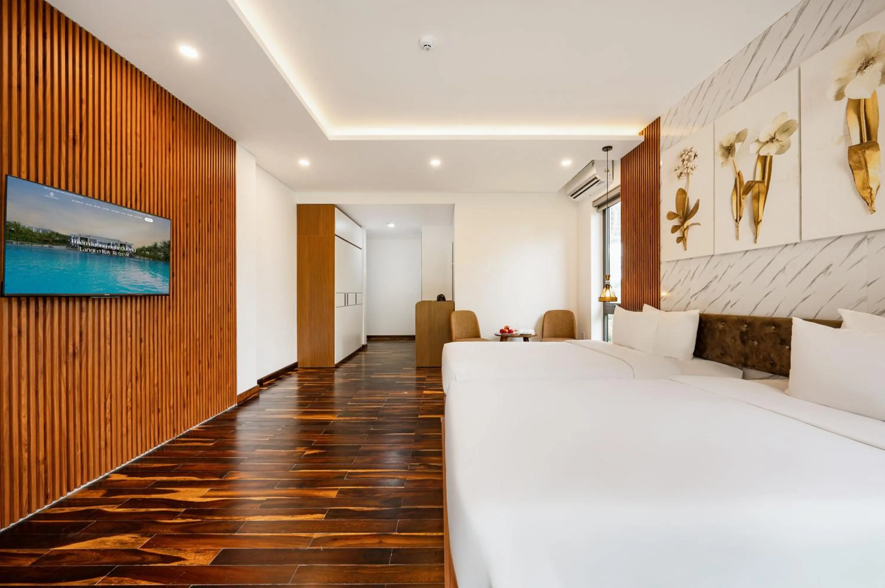 TV and multimedia, Bed in Langco Bay Retreat