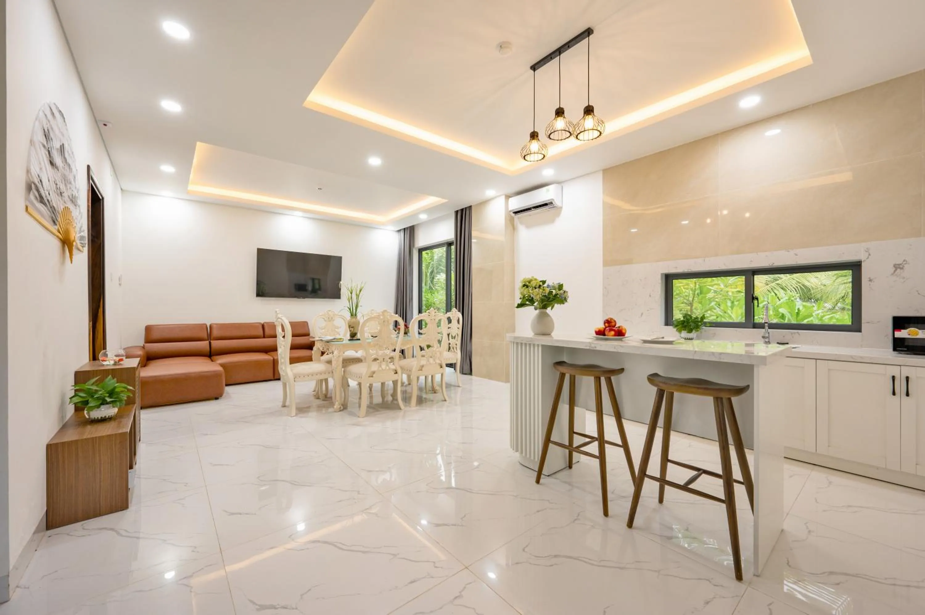 Living room in Langco Bay Retreat