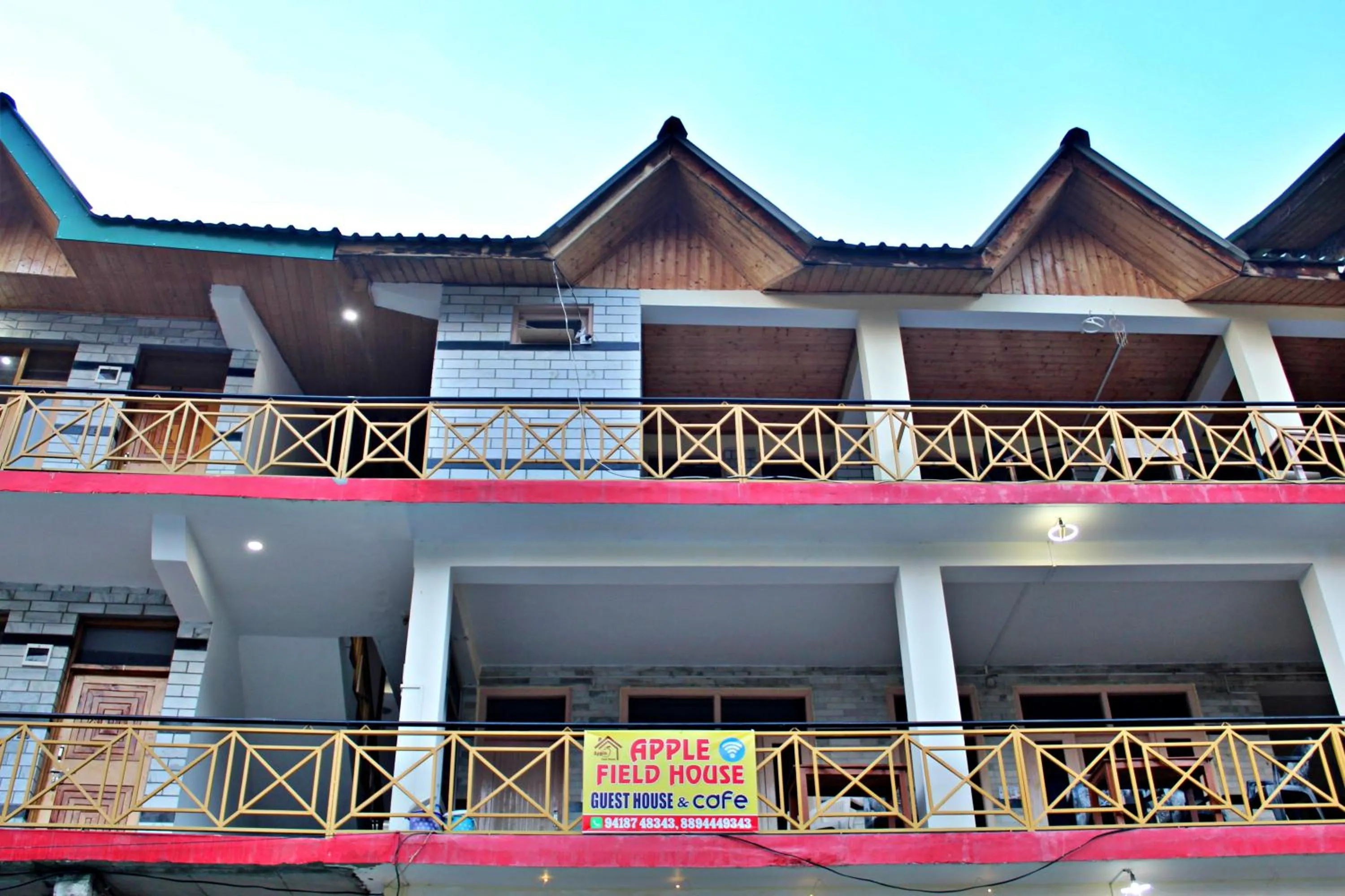 Facade/entrance in Apple Field House