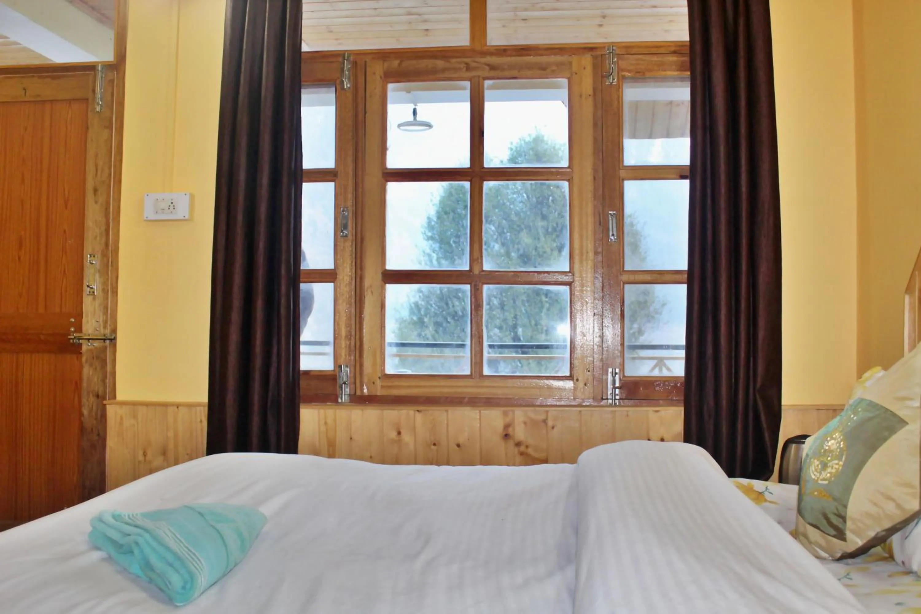 Bed in Apple Field House