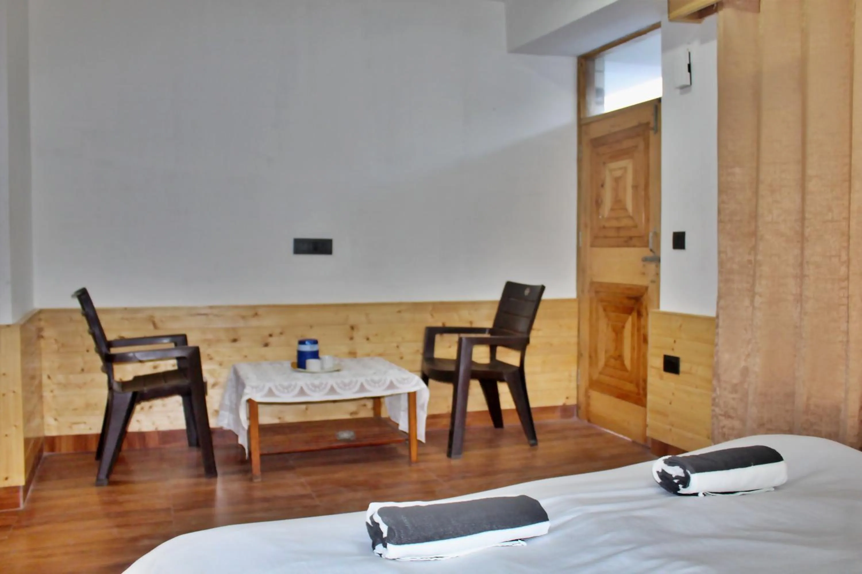 Bed in Apple Field House