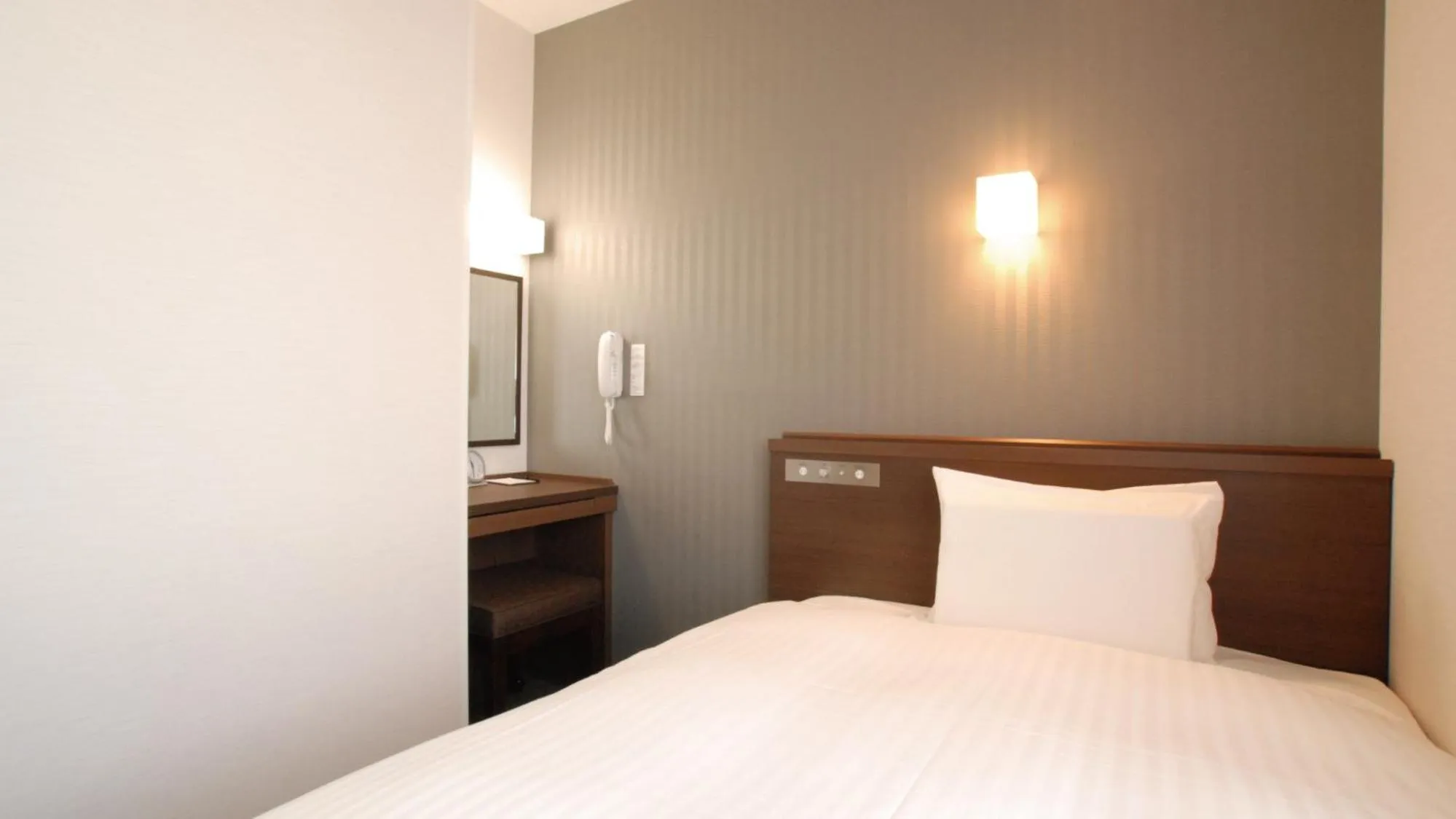 Bed in AB Hotel Kakamigahara