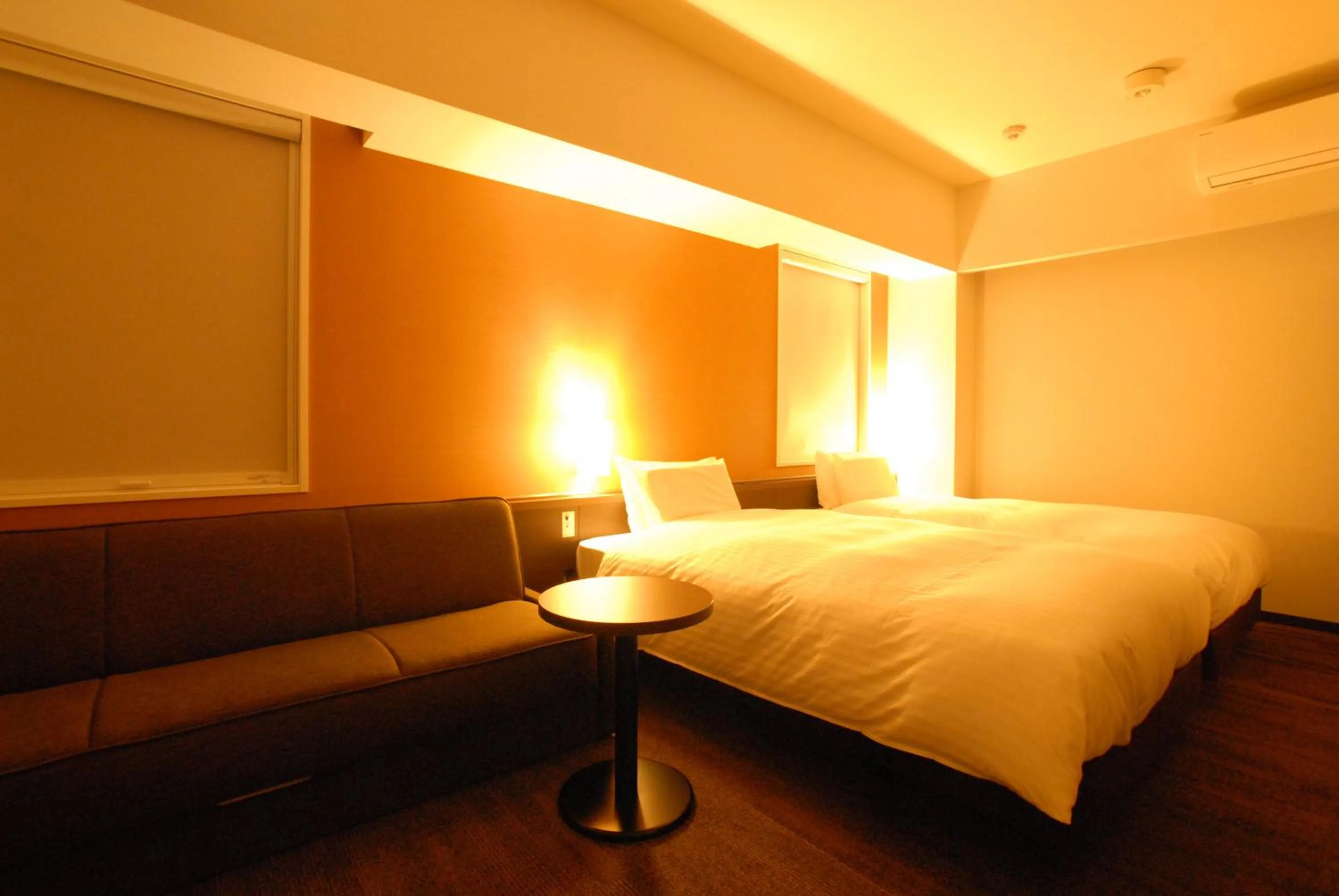 Bed in AB Hotel Kakamigahara