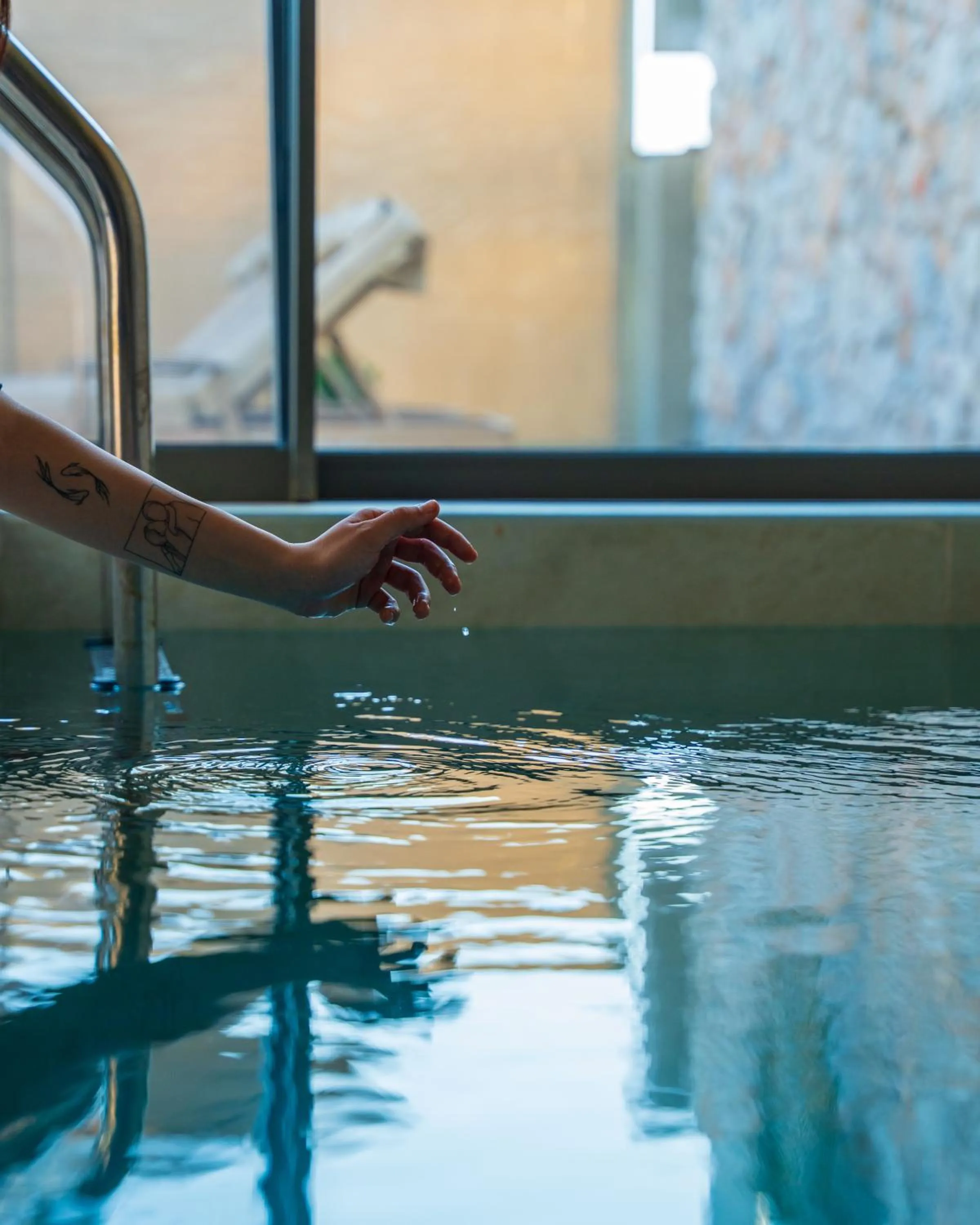 Pool view in Silence Villas