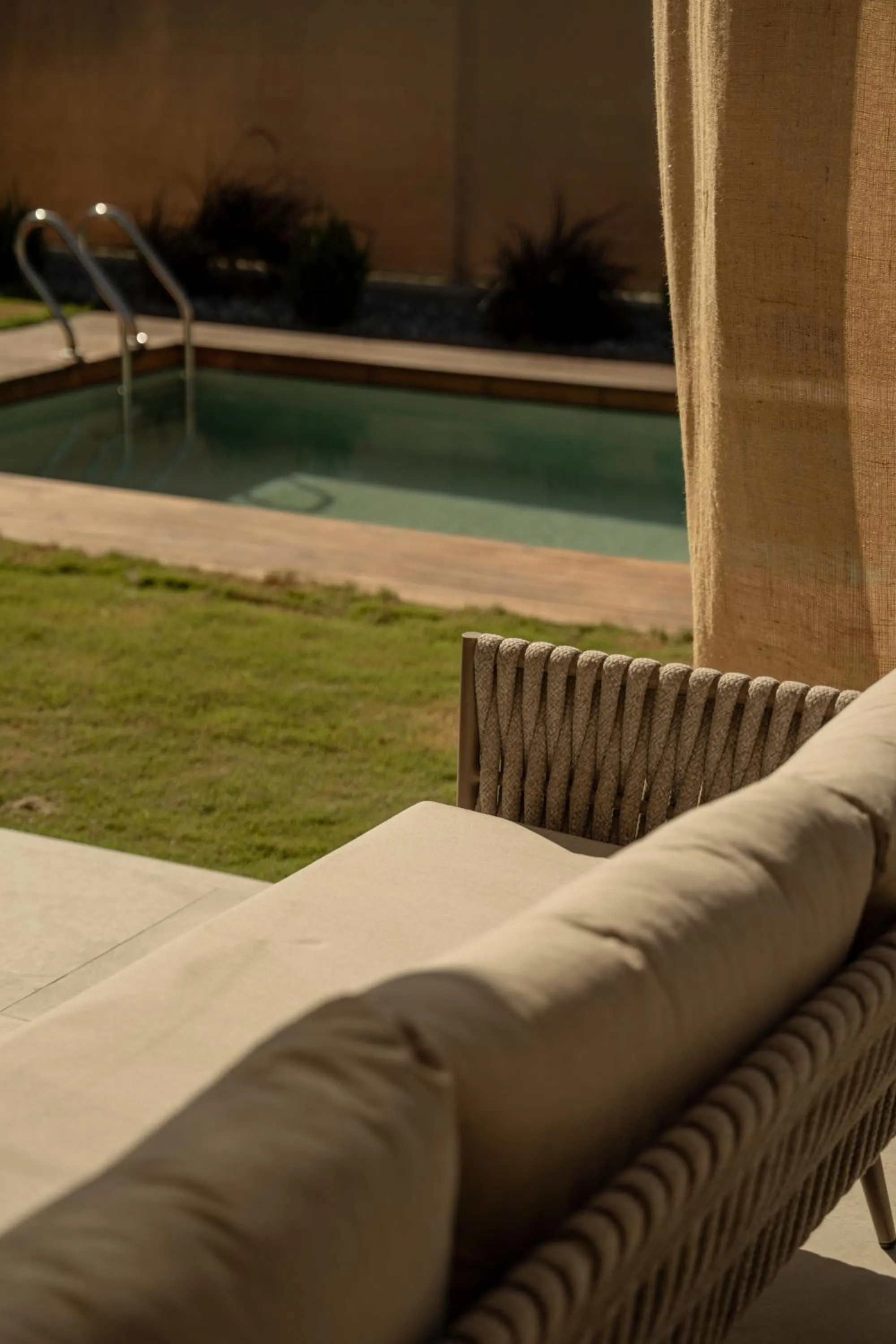 Pool view in Silence Villas