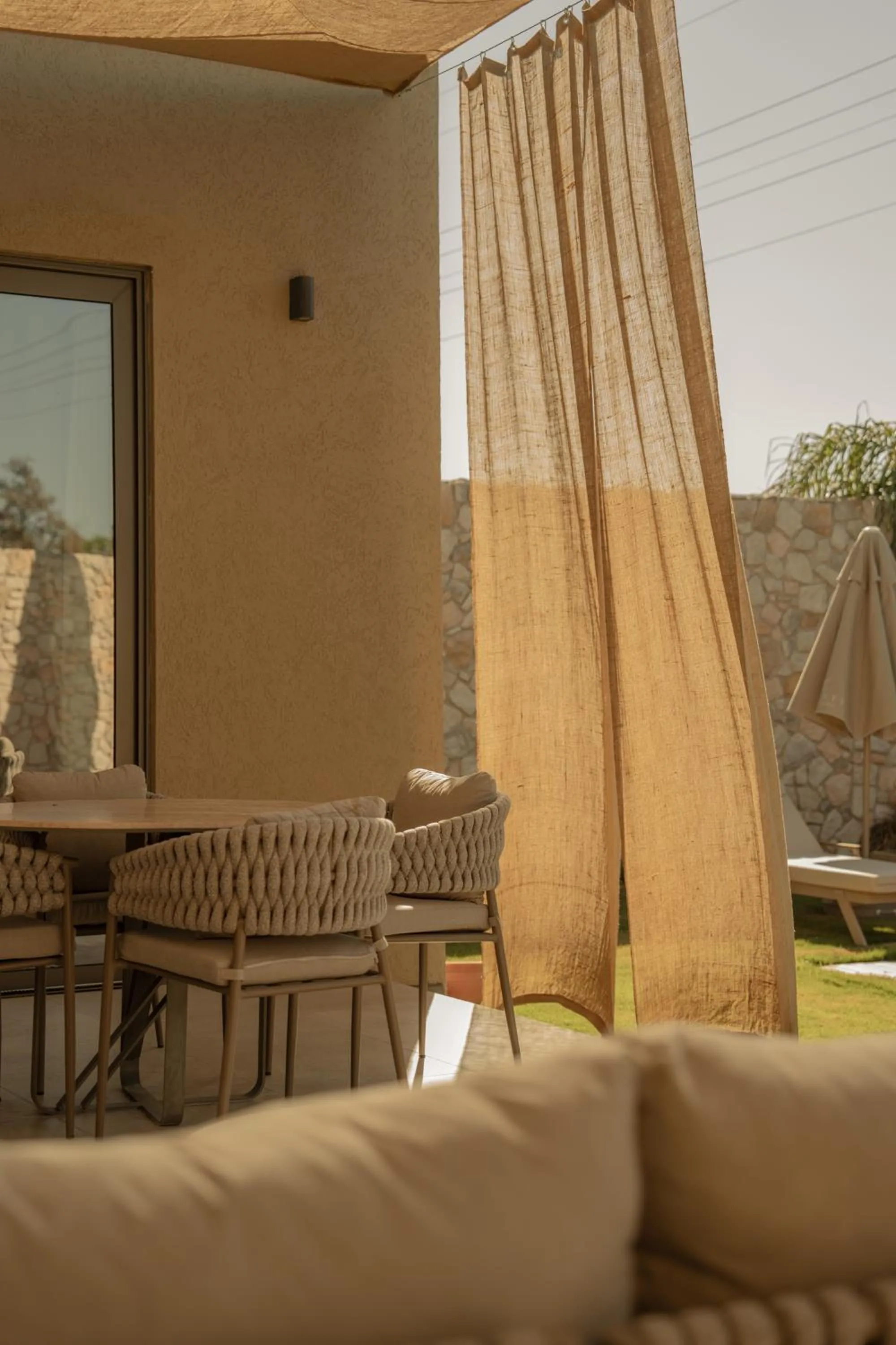 Patio in Silence Villas