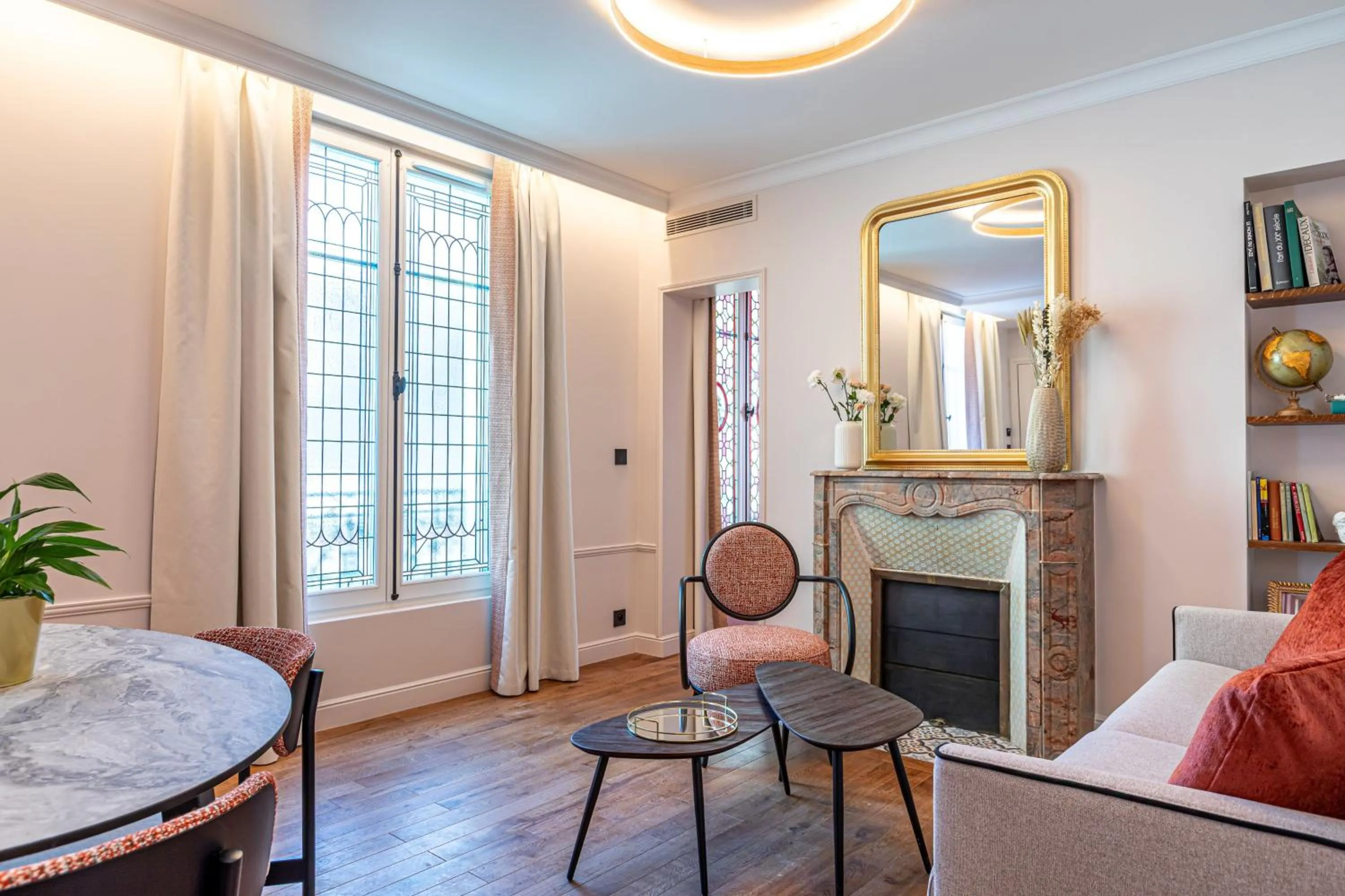 Living room in Villa SoPi Appart'Hotel by Patrick Hayat