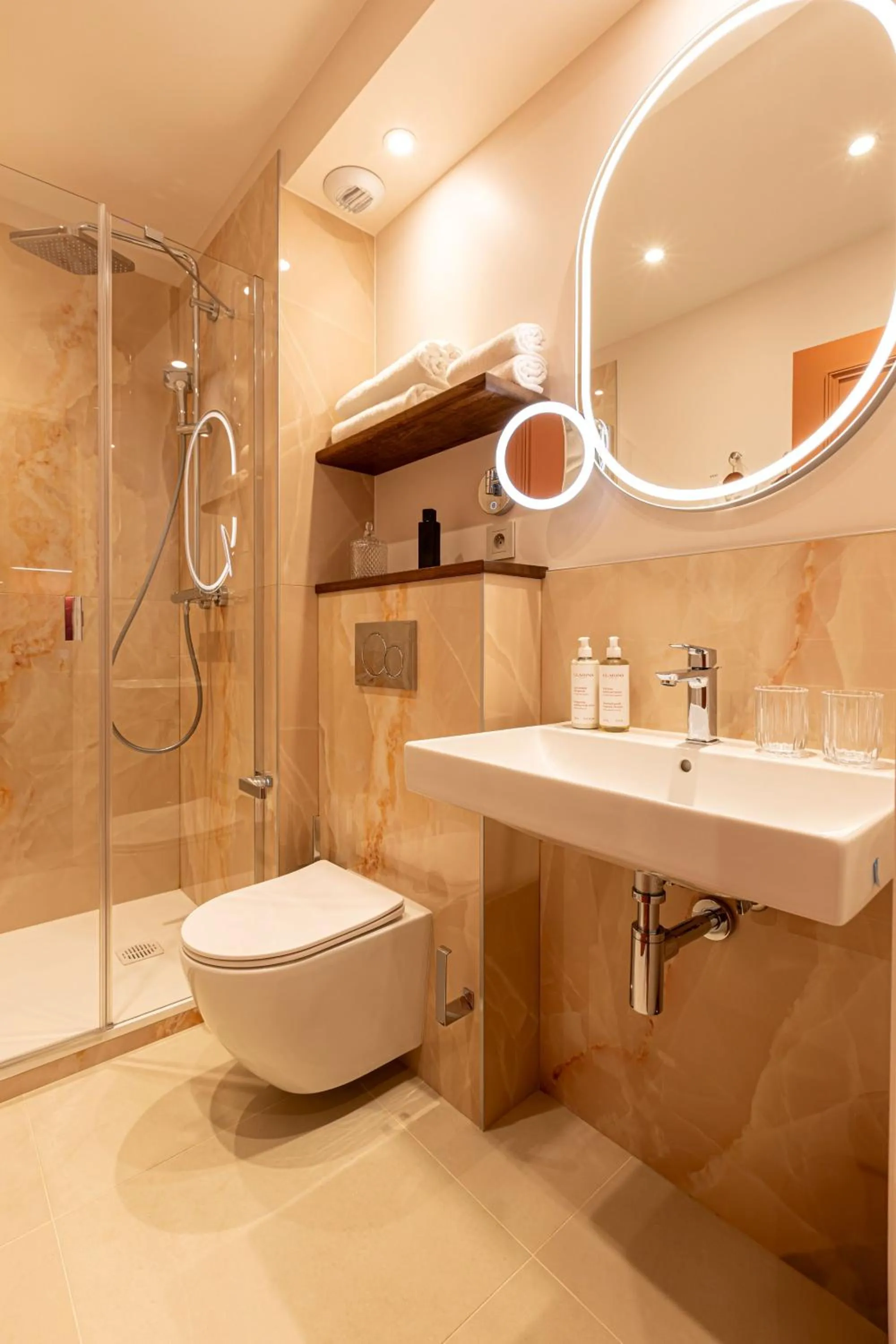 Shower in Villa SoPi Appart'Hotel by Patrick Hayat