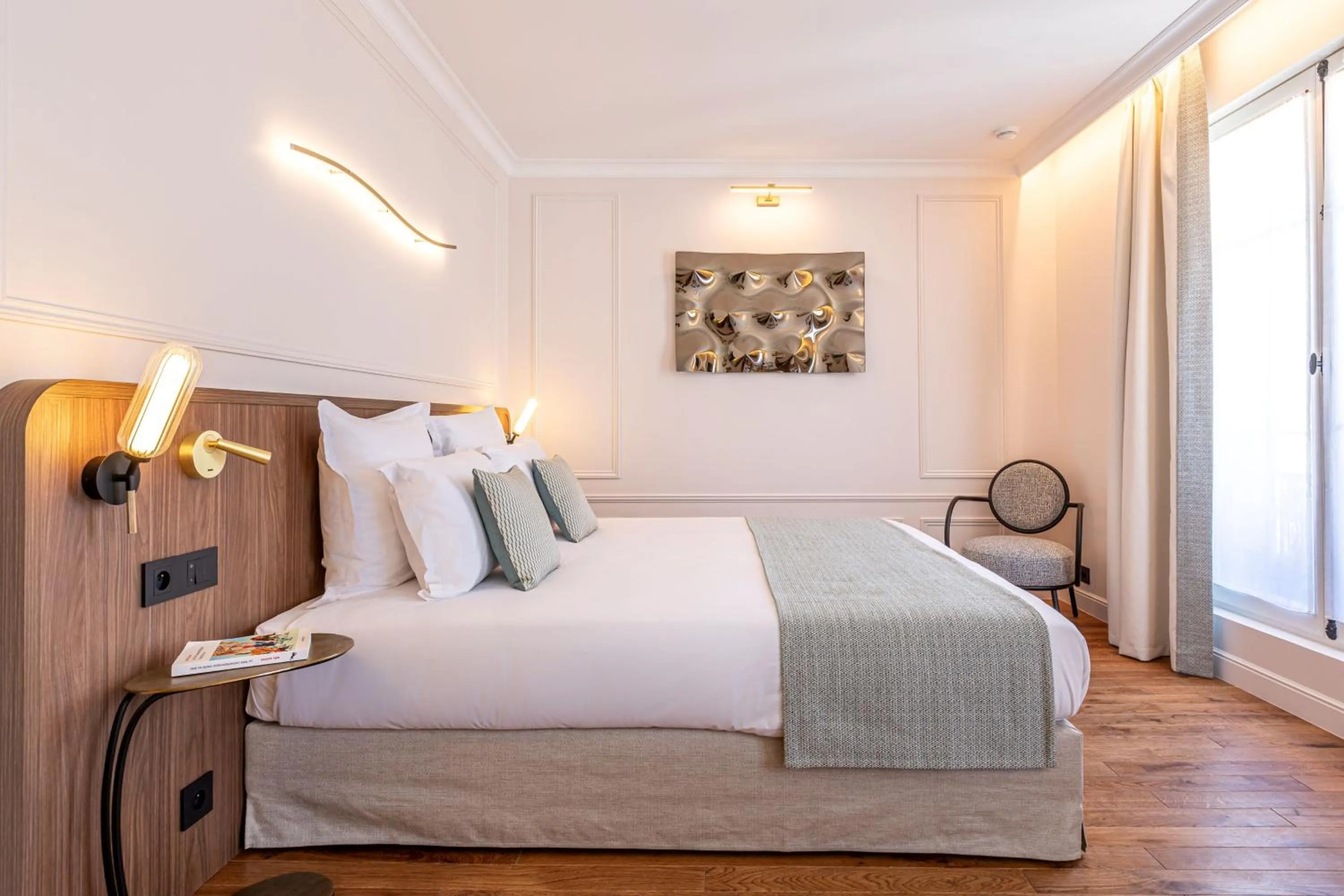 Bed in Villa SoPi Appart'Hotel by Patrick Hayat