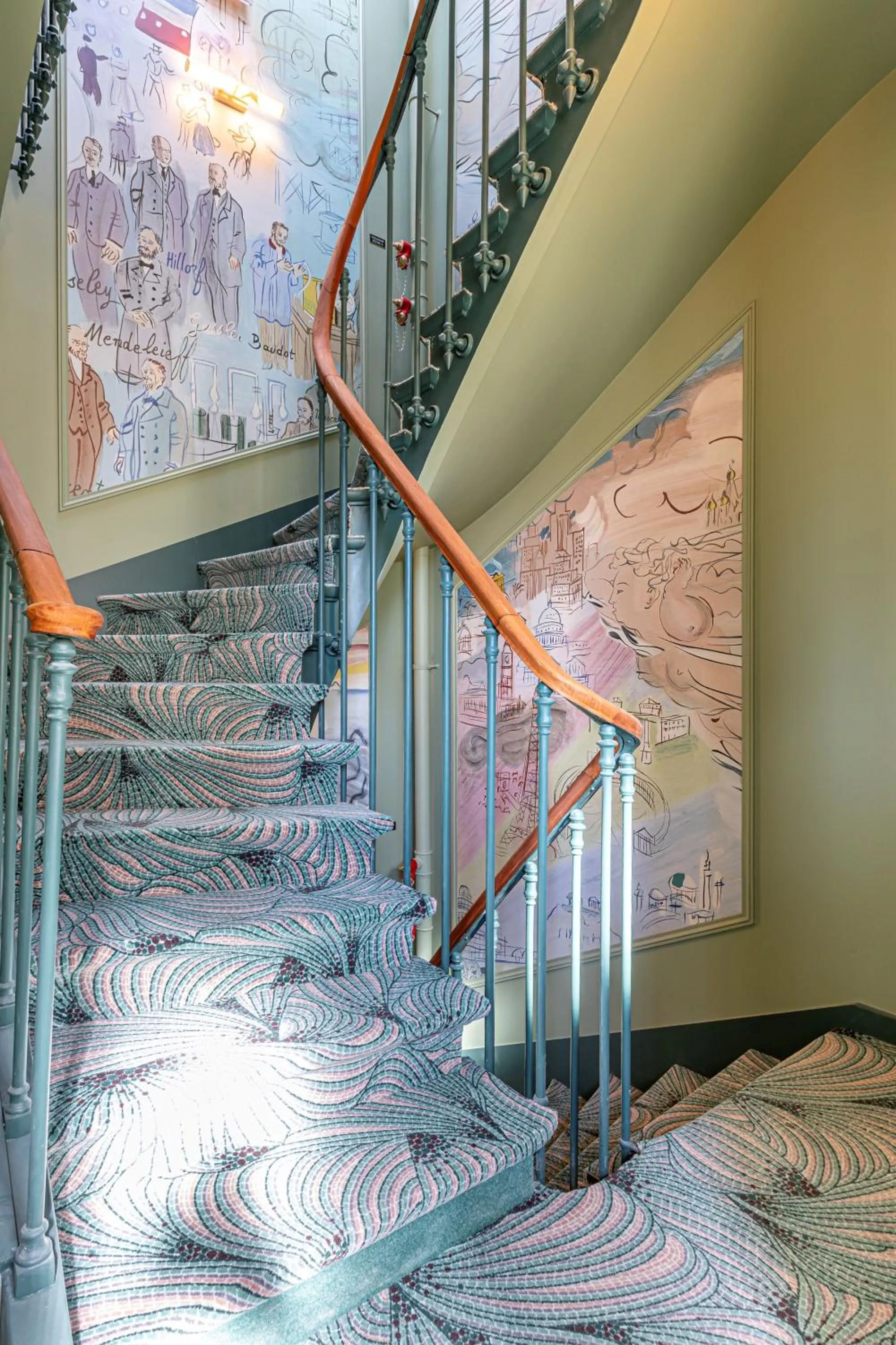 Decorative detail in Villa SoPi Appart'Hotel by Patrick Hayat