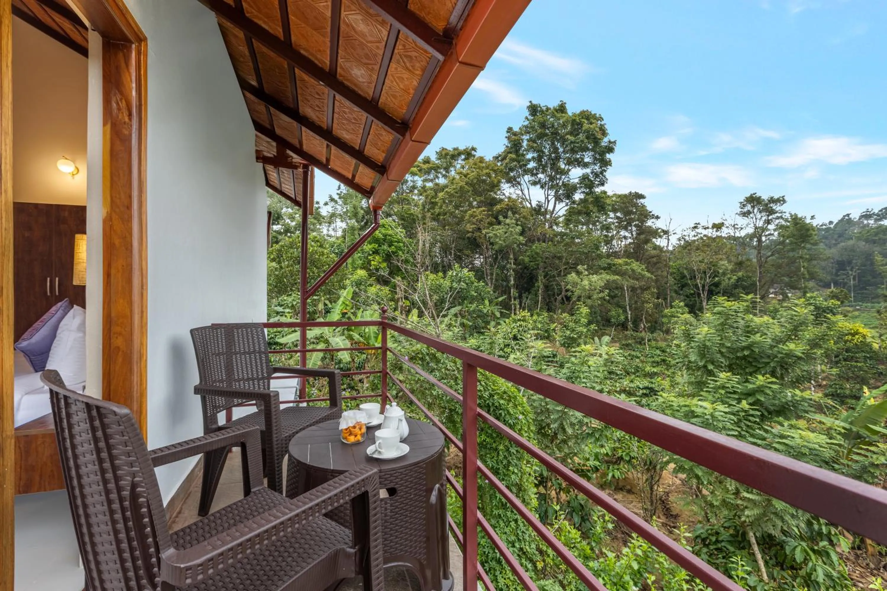Seating area in Sterling Brookstone Coorg