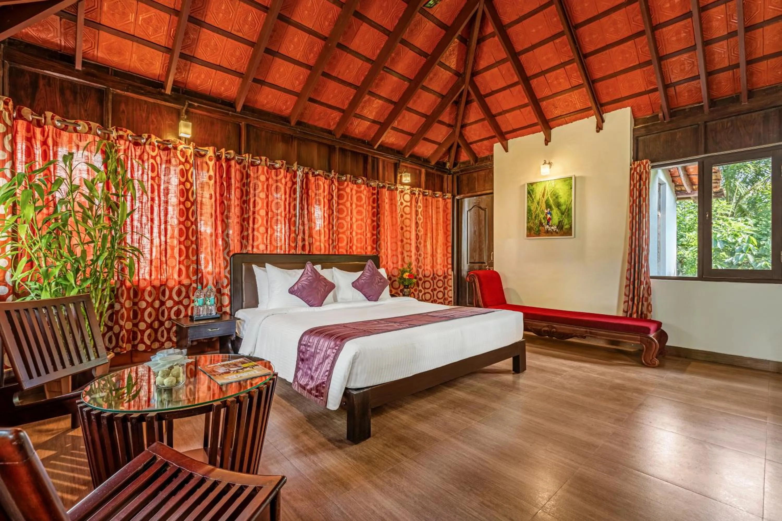 Bedroom, Bed in Sterling Brookstone Coorg