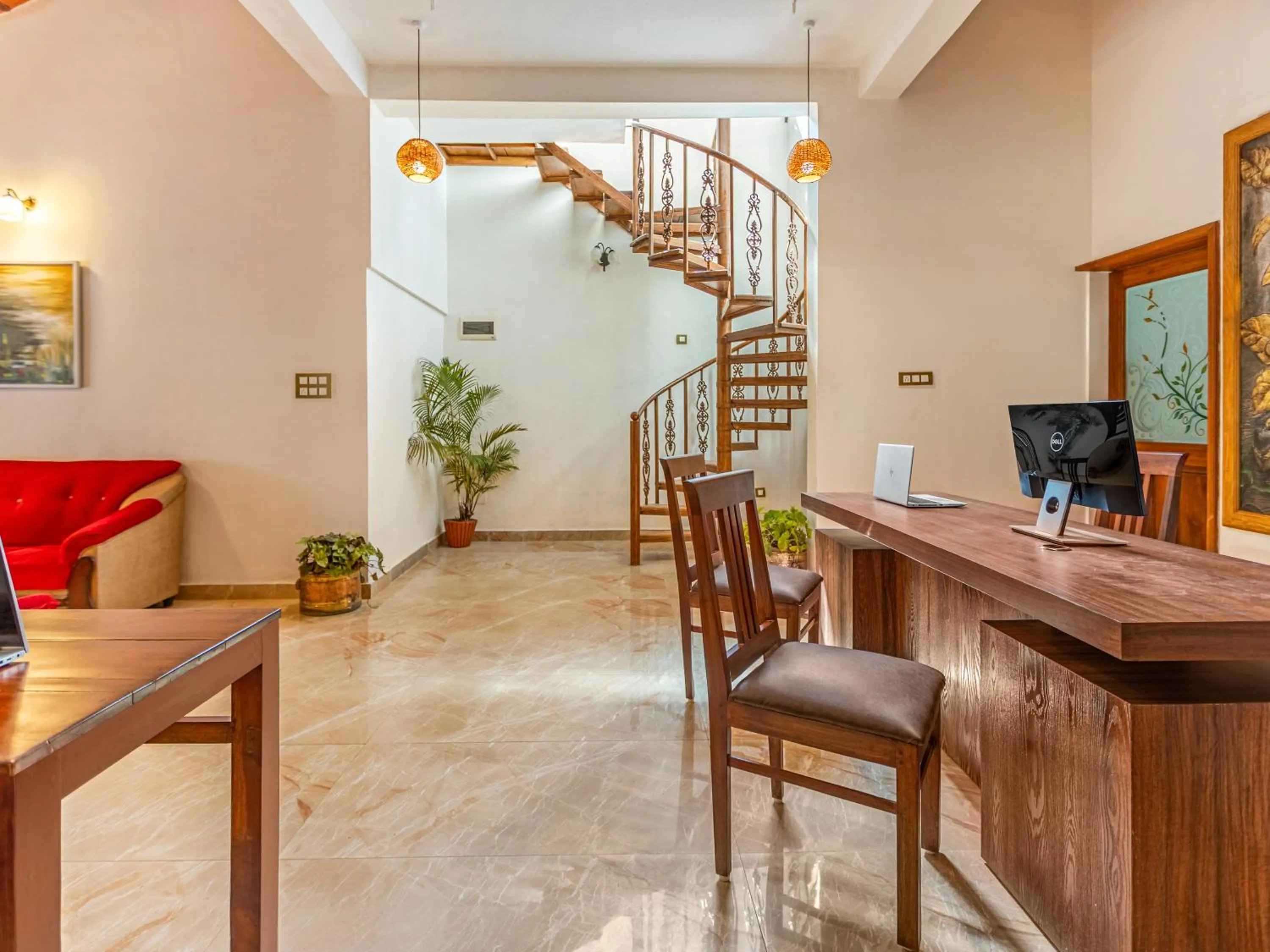 Living room in Sterling Brookstone Coorg