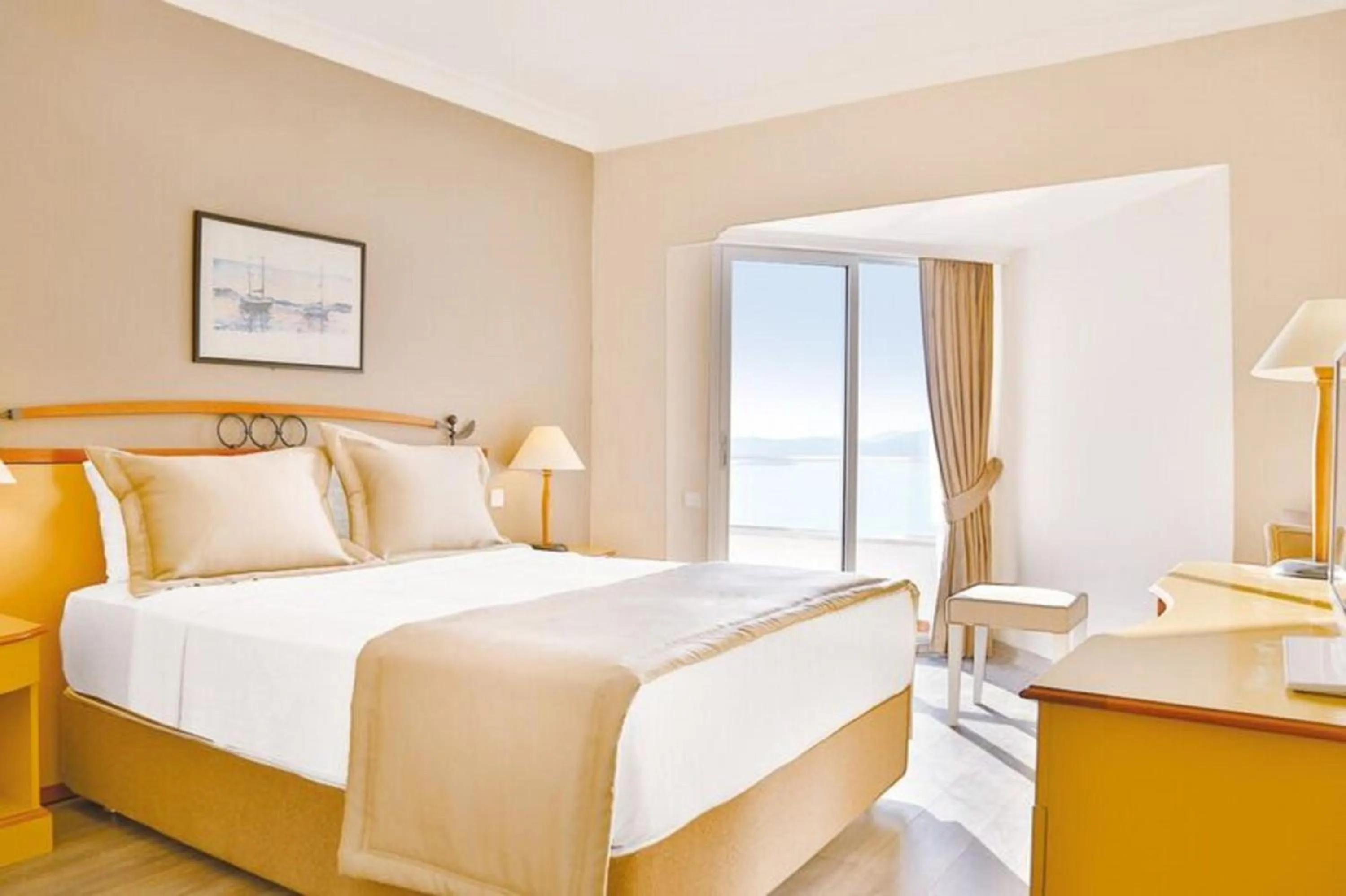 Bedroom in Roseira Beach Resort