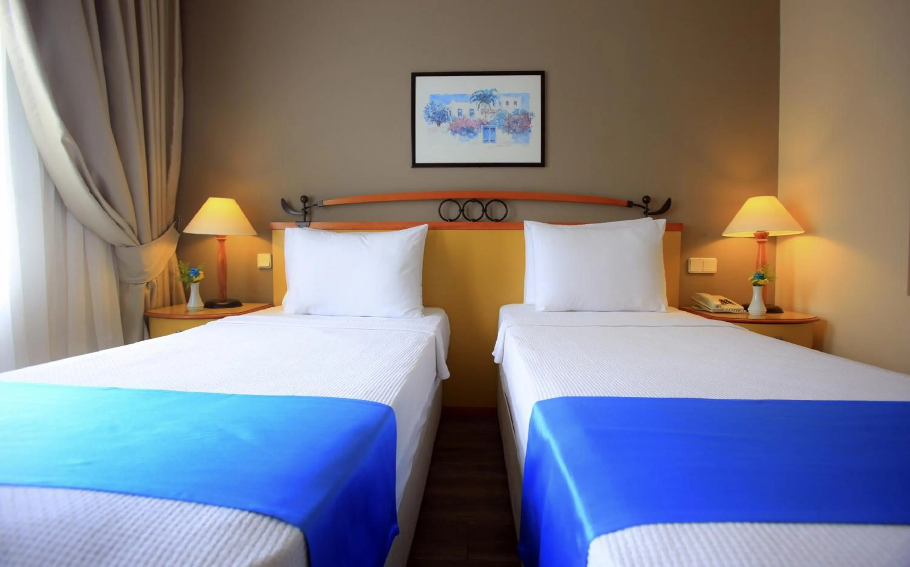 Bed in Roseira Beach Resort