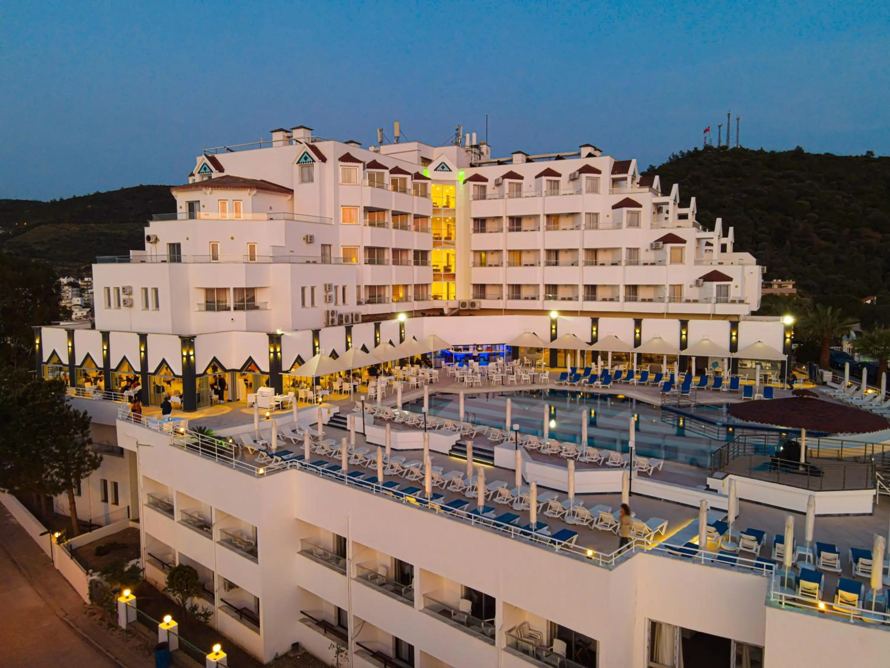 Property building in Roseira Beach Resort