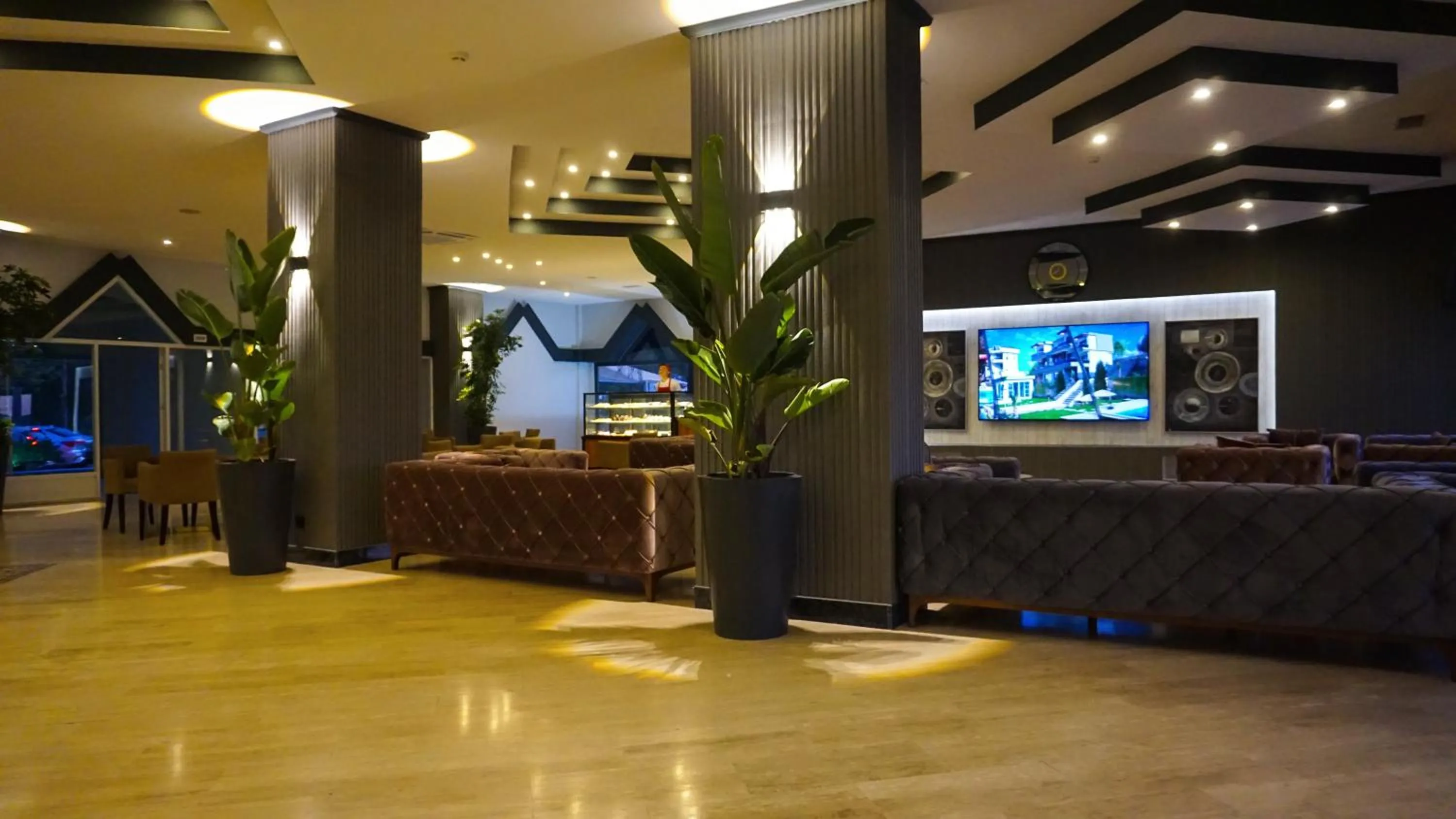 Lobby or reception in Roseira Beach Resort