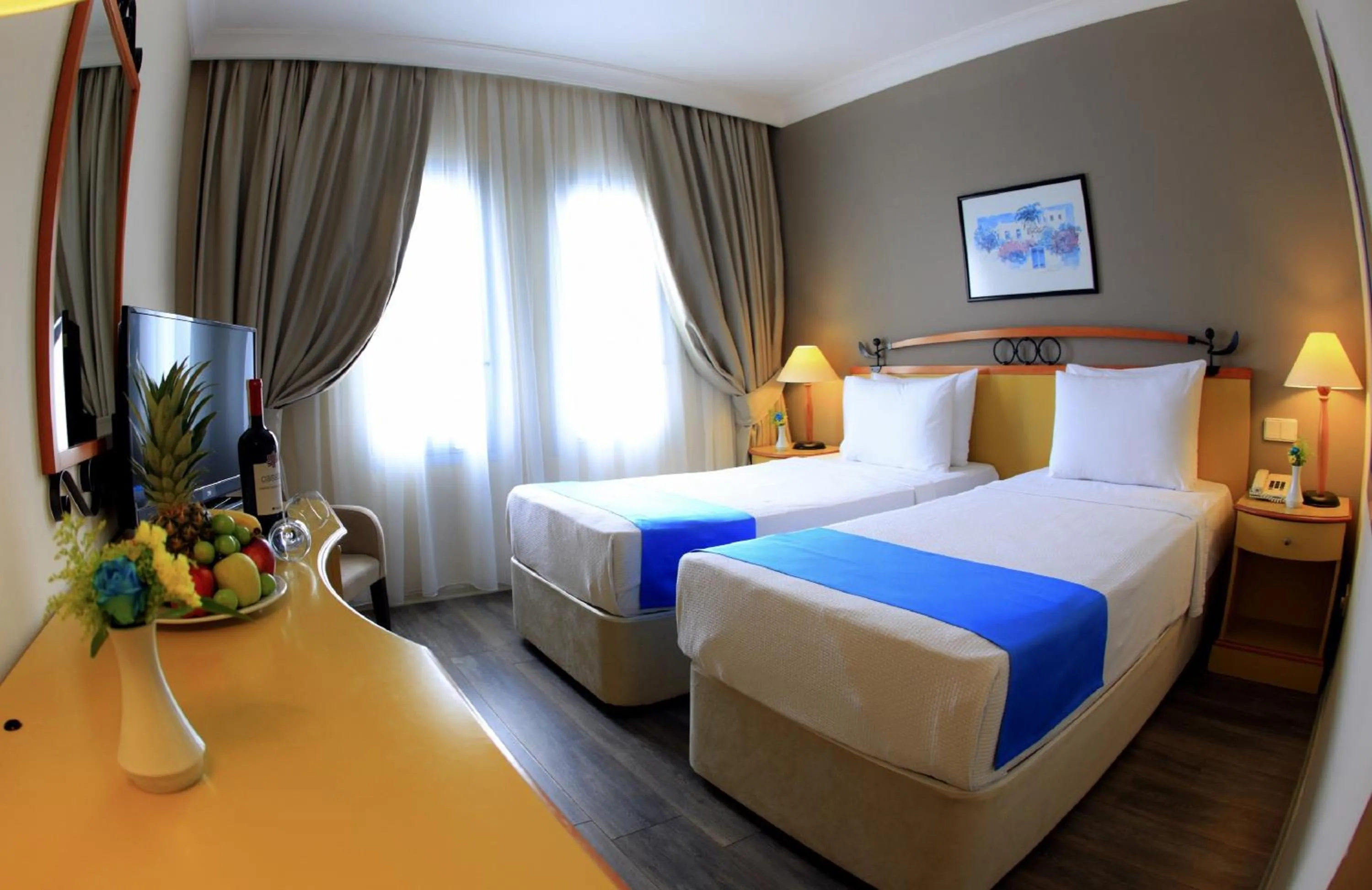 Bed in Roseira Beach Resort